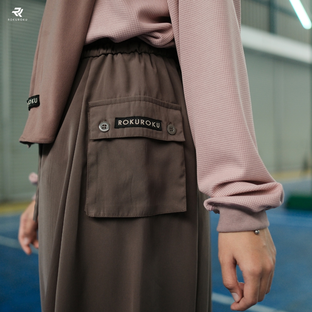 ROKUROKU.ID | Sirwal - Rok Celana Olahraga Wanita Muslimah Jumbo Syari Premium Sporty All Size