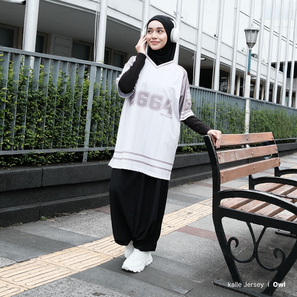 ROKUROKU.ID | Kalle Sporty - Kaos Jersey DriFit Lengan Panjang Pendek Basket Premium