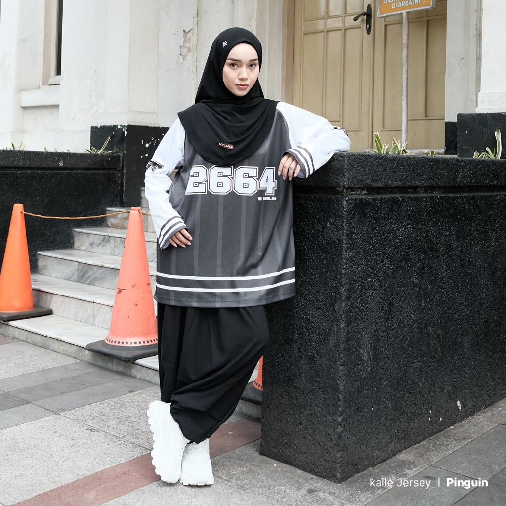 ROKUROKU.ID | Kalle Sporty - Kaos Jersey DriFit Lengan Panjang Pendek Basket Premium