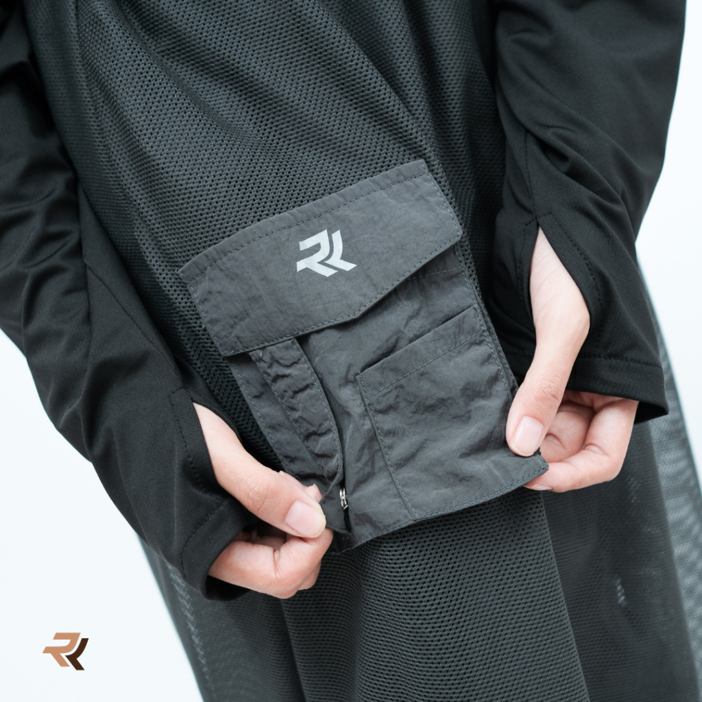 ROKUROKU | Sunny Skirt - Rok Celana Kulot Bawahan Setelan Olahraga Muslimah Cringkle Parasut Sporty