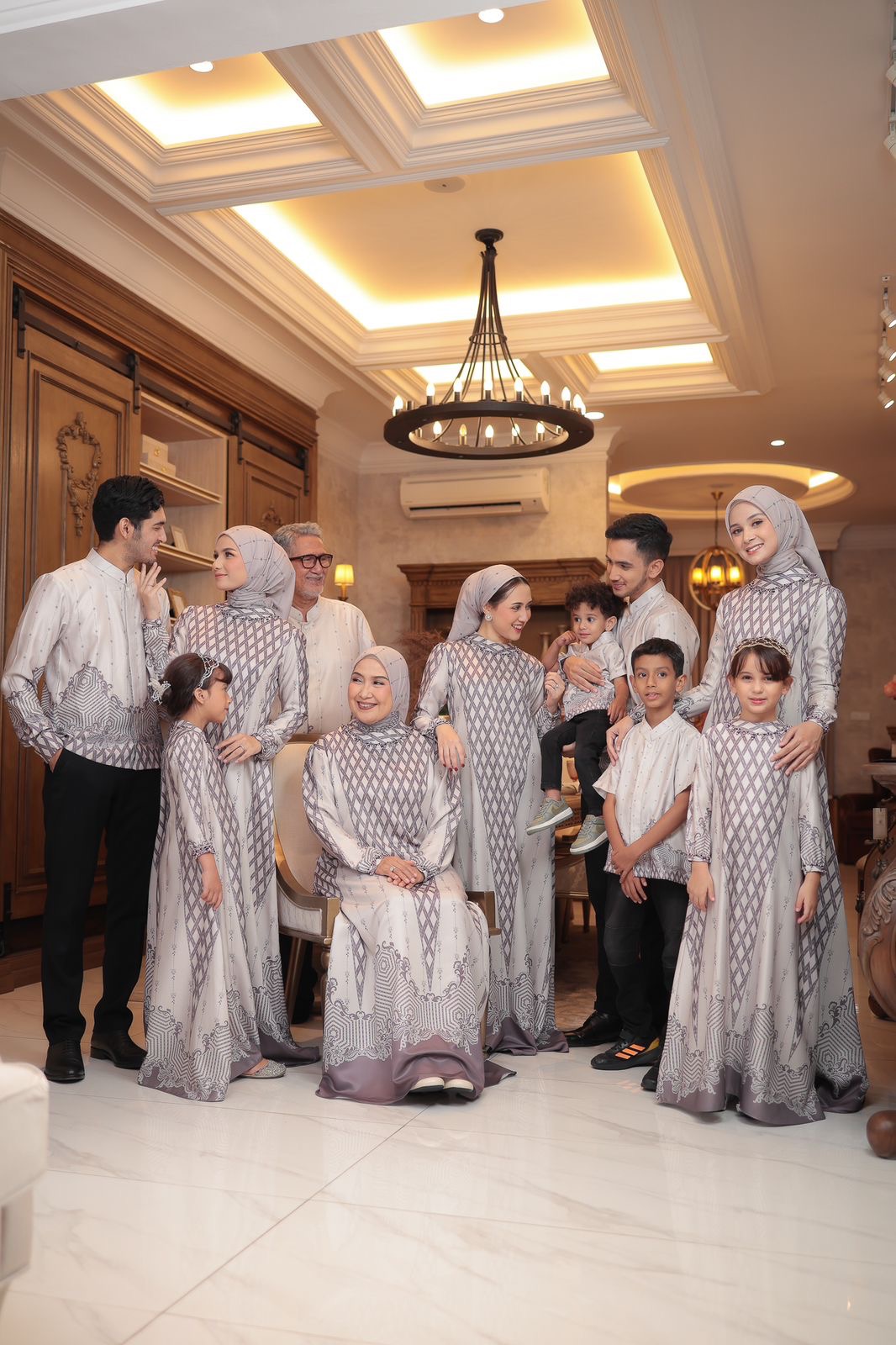 BAHIYA FAMILY SET DRESS - DEWASA