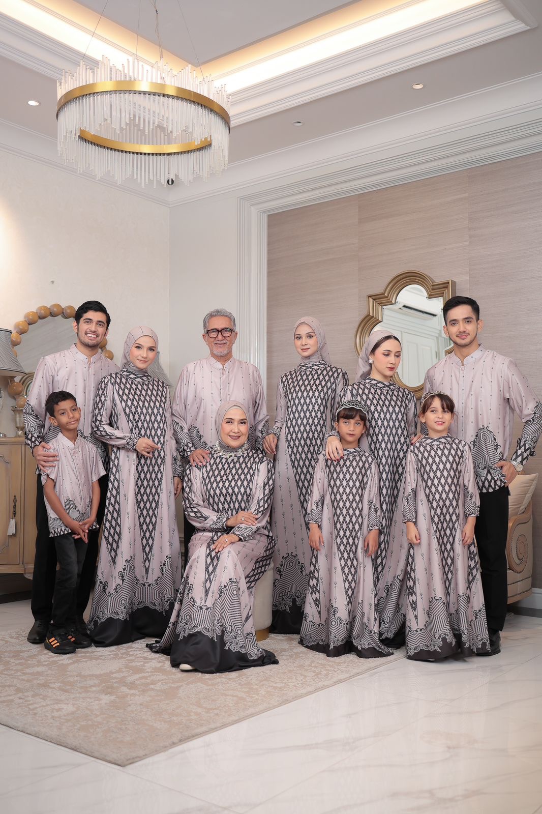 BAHIYA FAMILY SET DRESS - ANAk