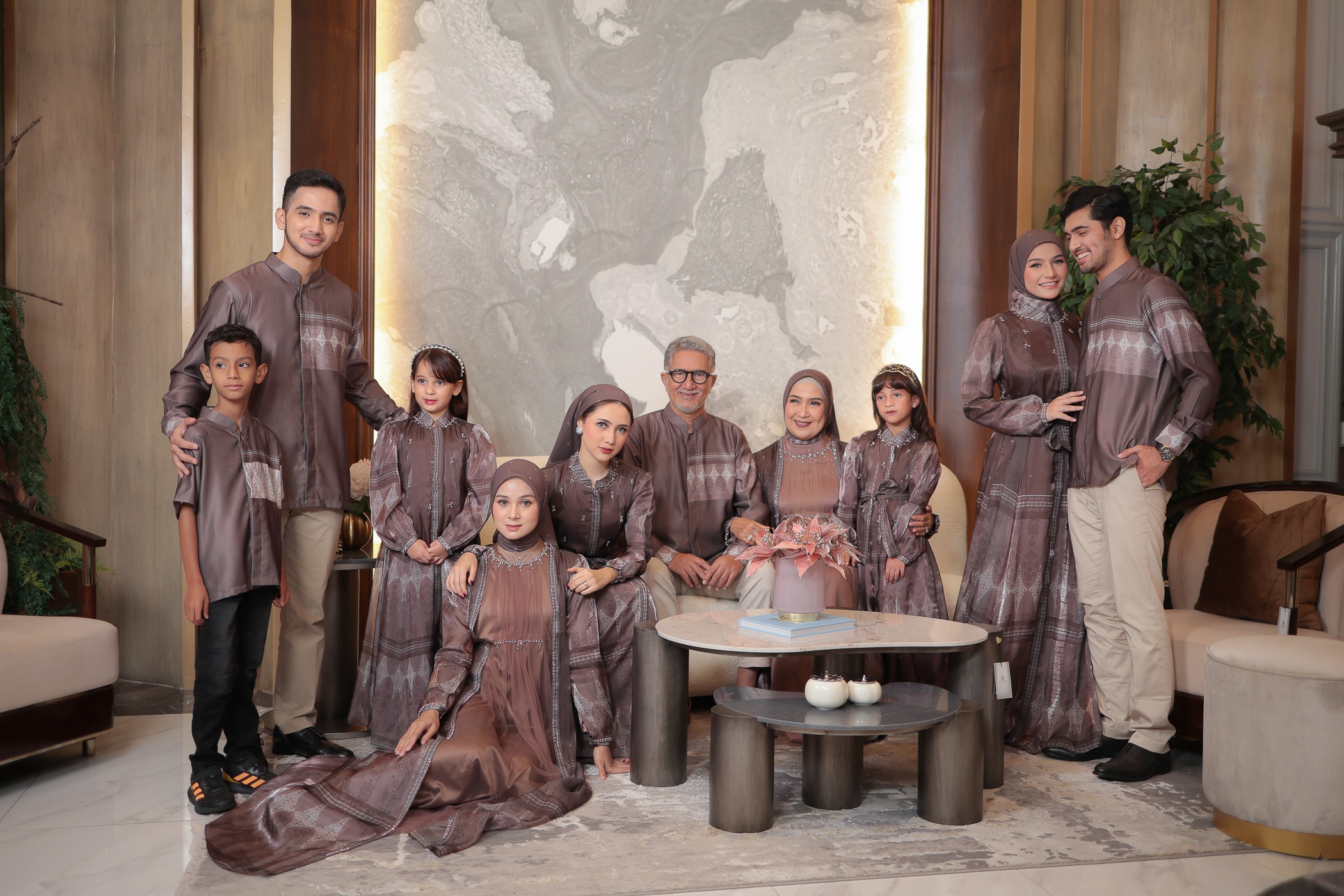 ARRAYA RAYA SERIES FAMILY SET DRESS DEWASA