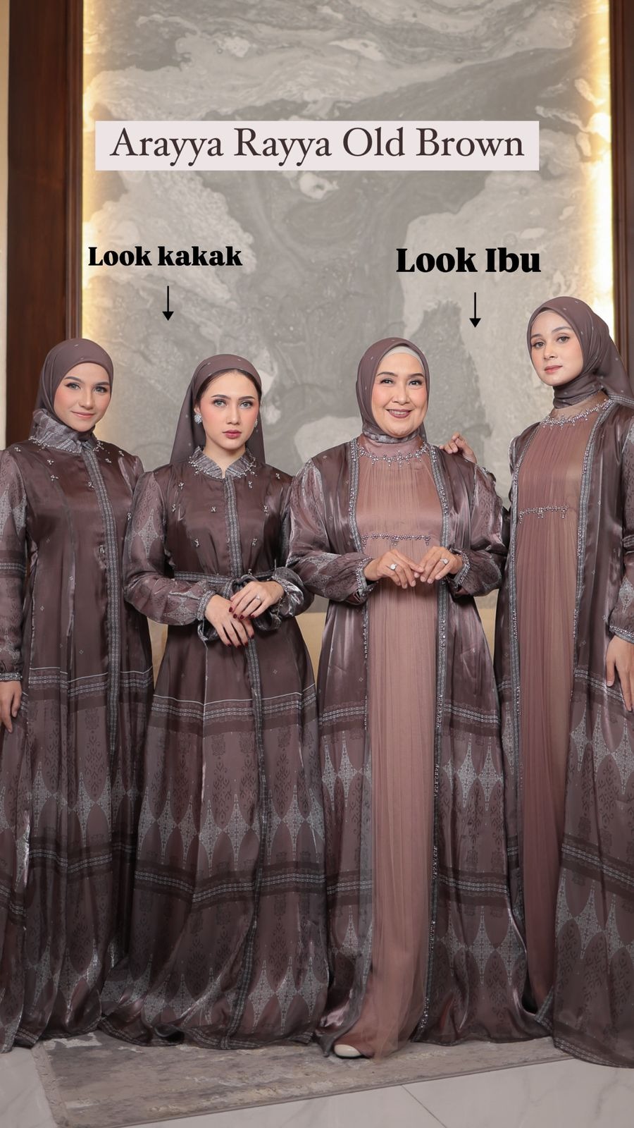 ARRAYA RAYA SERIES FAMILY SET DRESS DEWASA