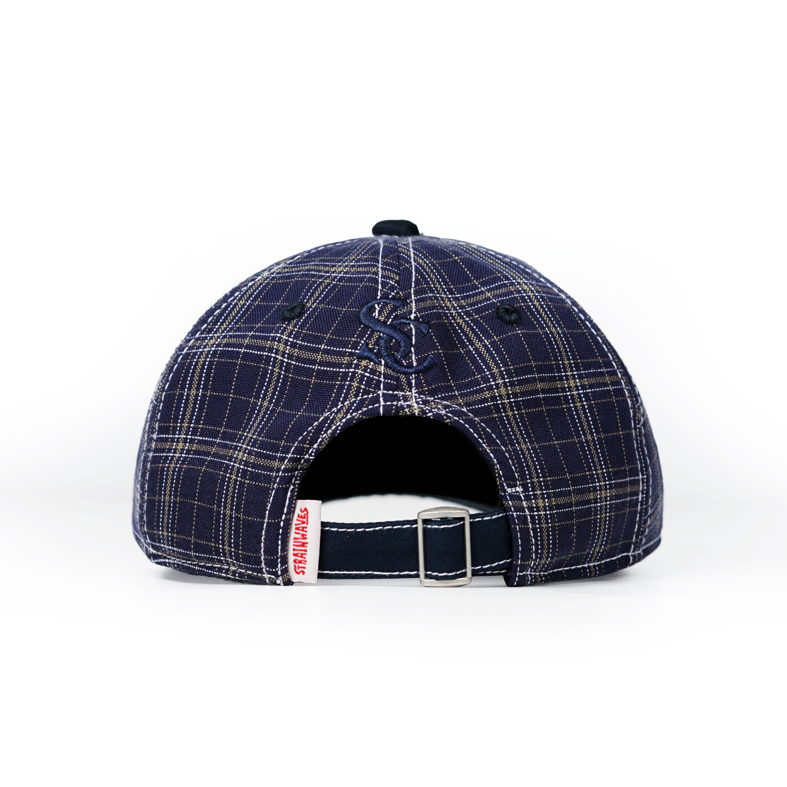 Strainwaves Riptide Capsule Collection Polocaps Plaid Twotone Navy