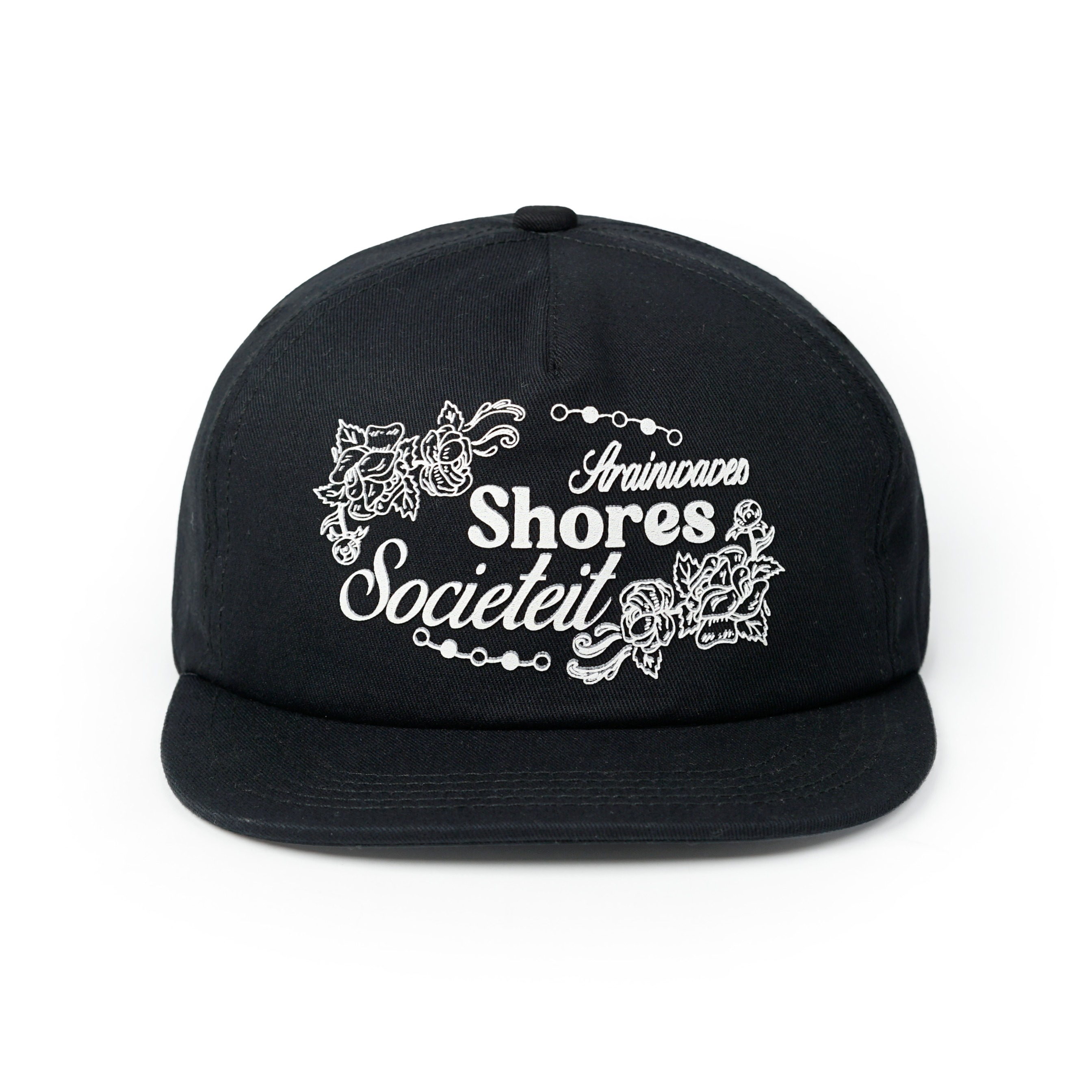 Strainwaves Societeit Unstructured Cotton Twill Black