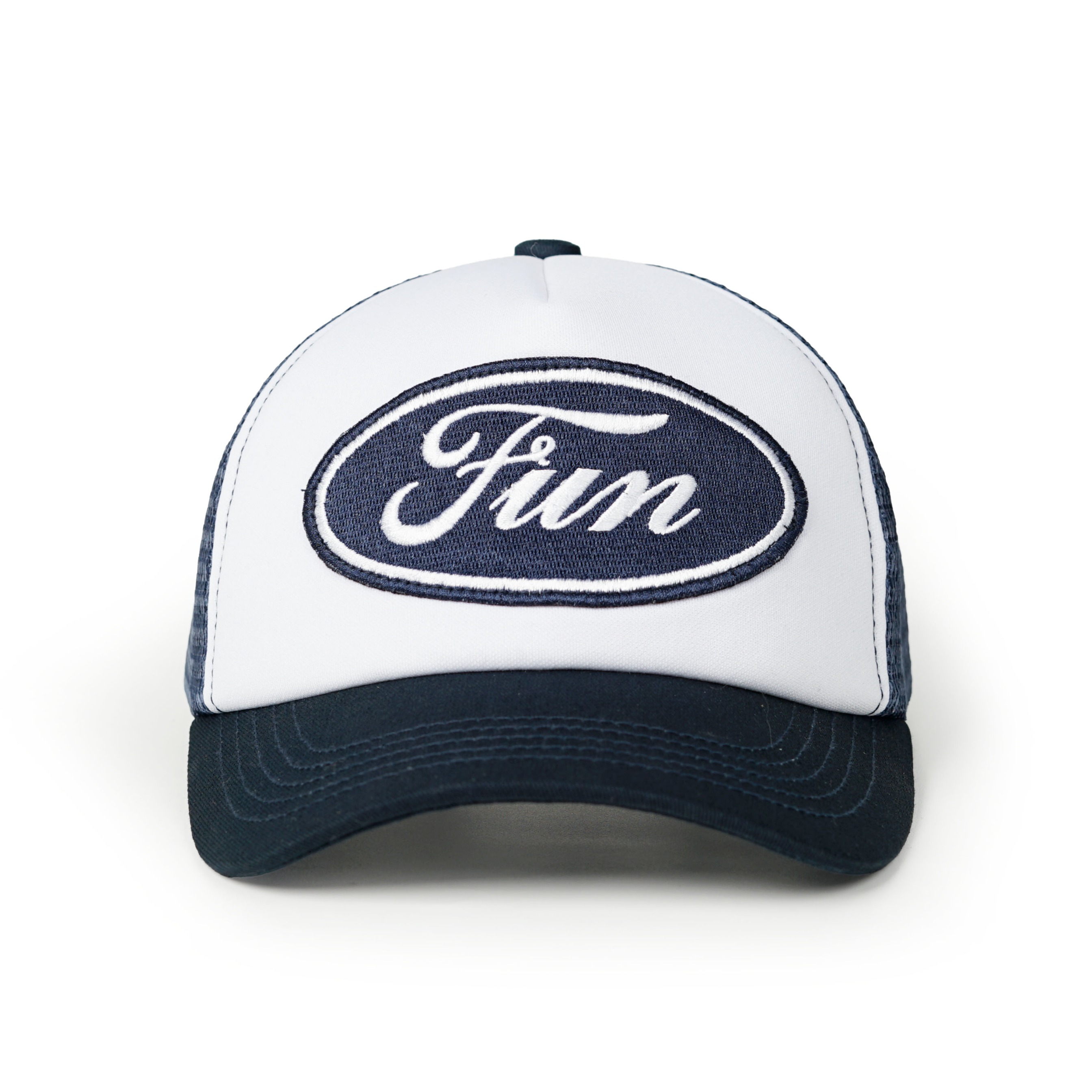 Strainwaves Trucker Hat Marina Classic Twotone Navy