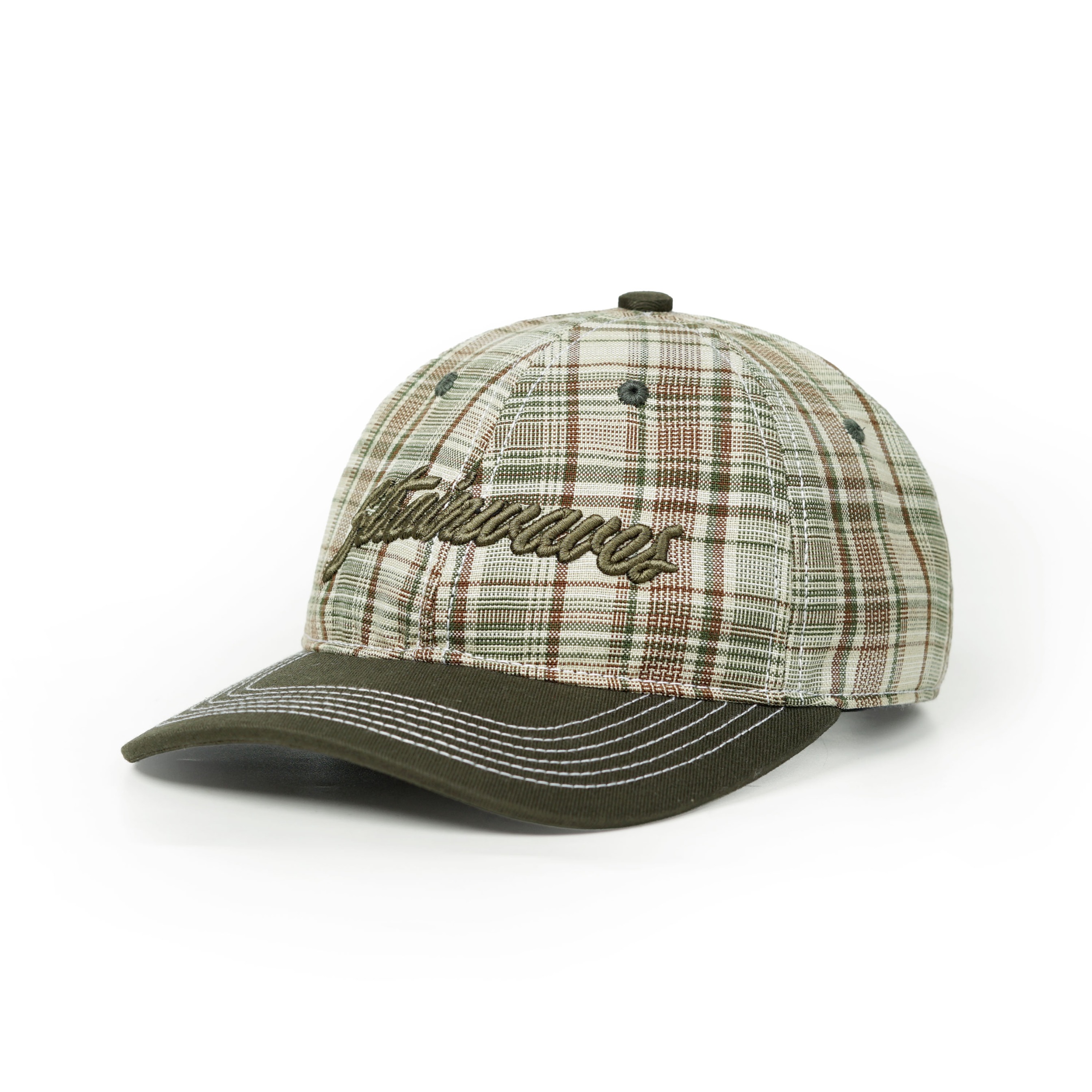 Strainwaves Shacked Capsule Collection Polocaps Plaid Twotone Army