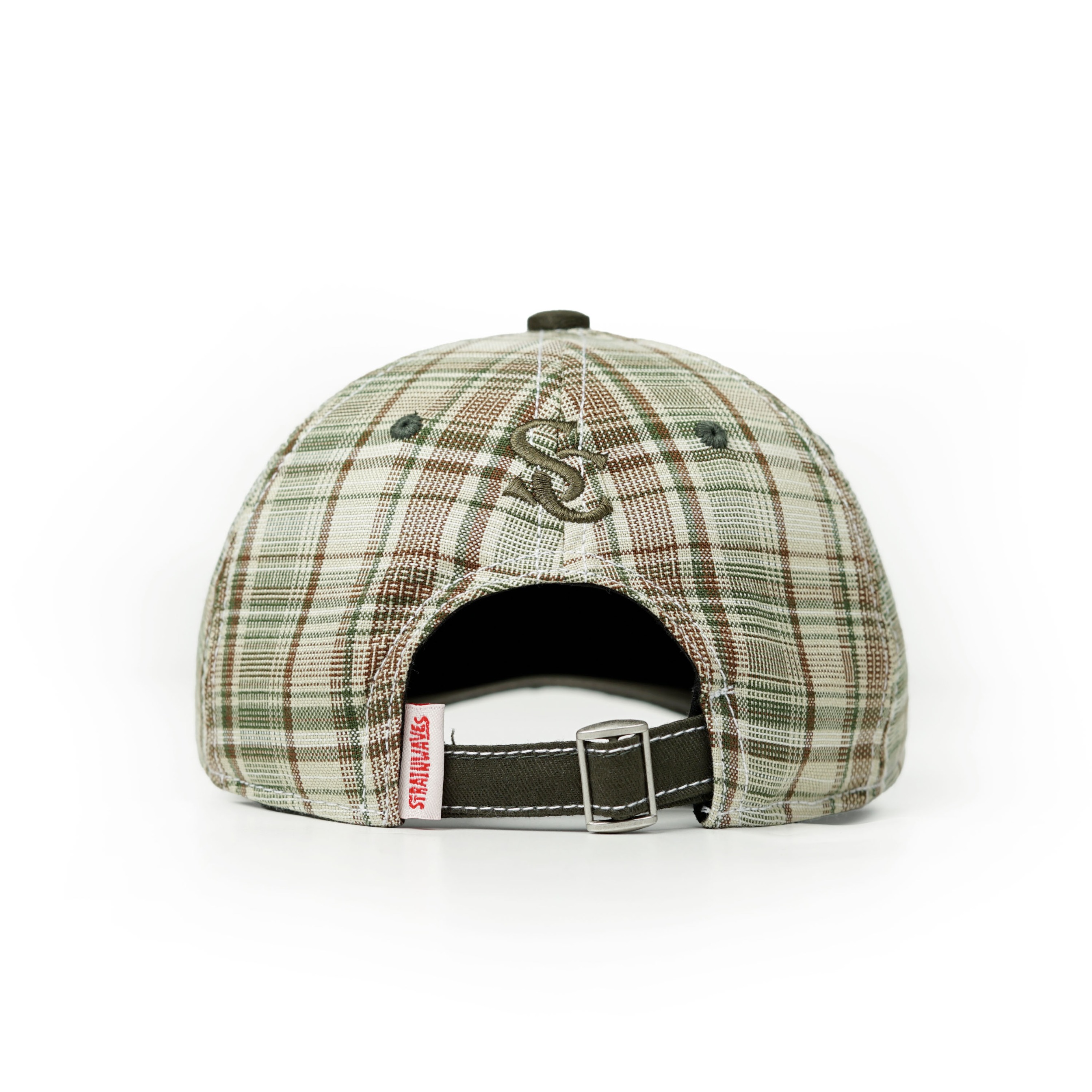 Strainwaves Shacked Capsule Collection Polocaps Plaid Twotone Army