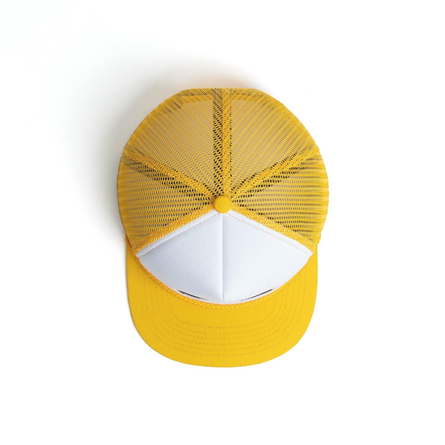 Strainwaves Abyssal Trucker Hat Yellow