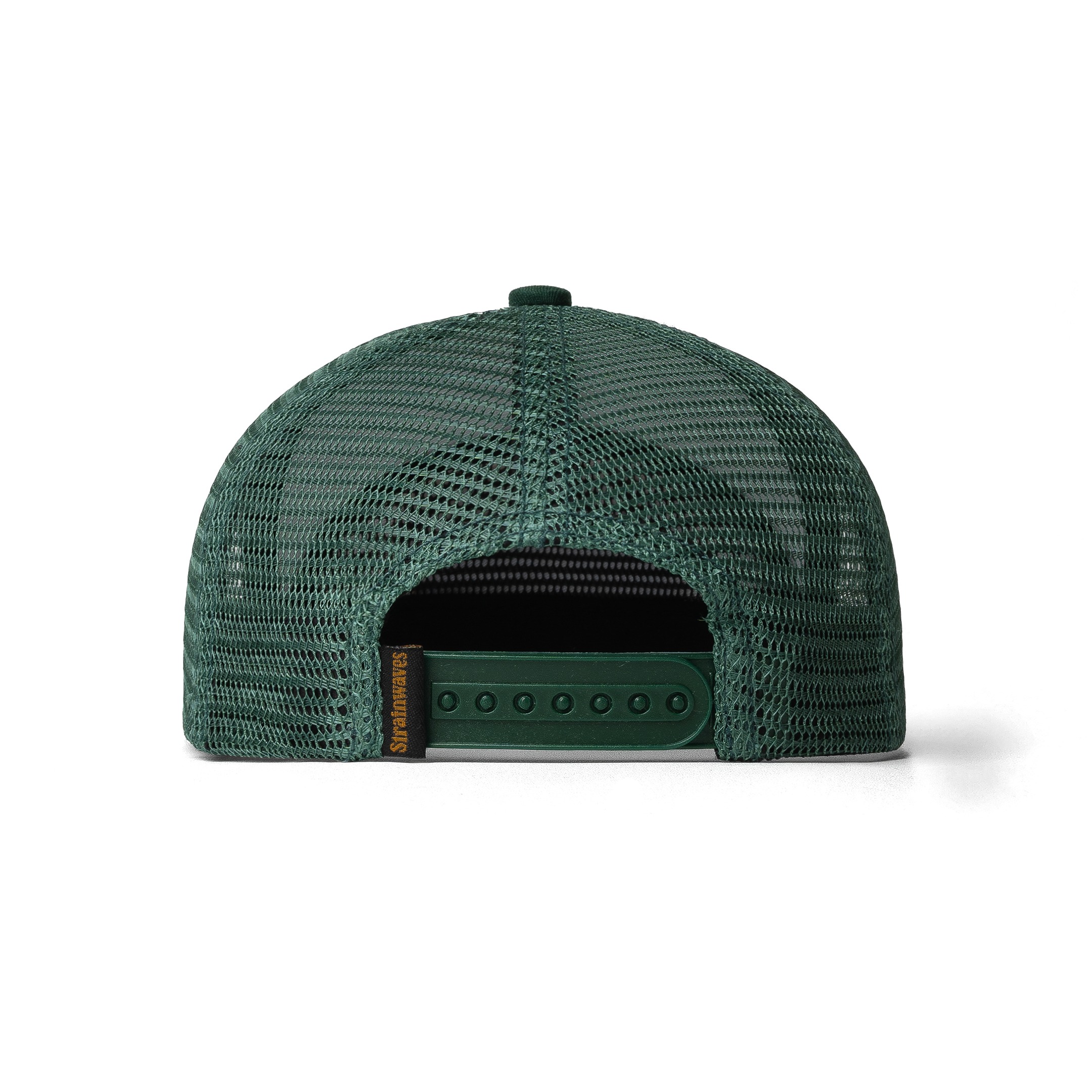 Strainwaves Worldwide Unstructured Trucker Hat Green