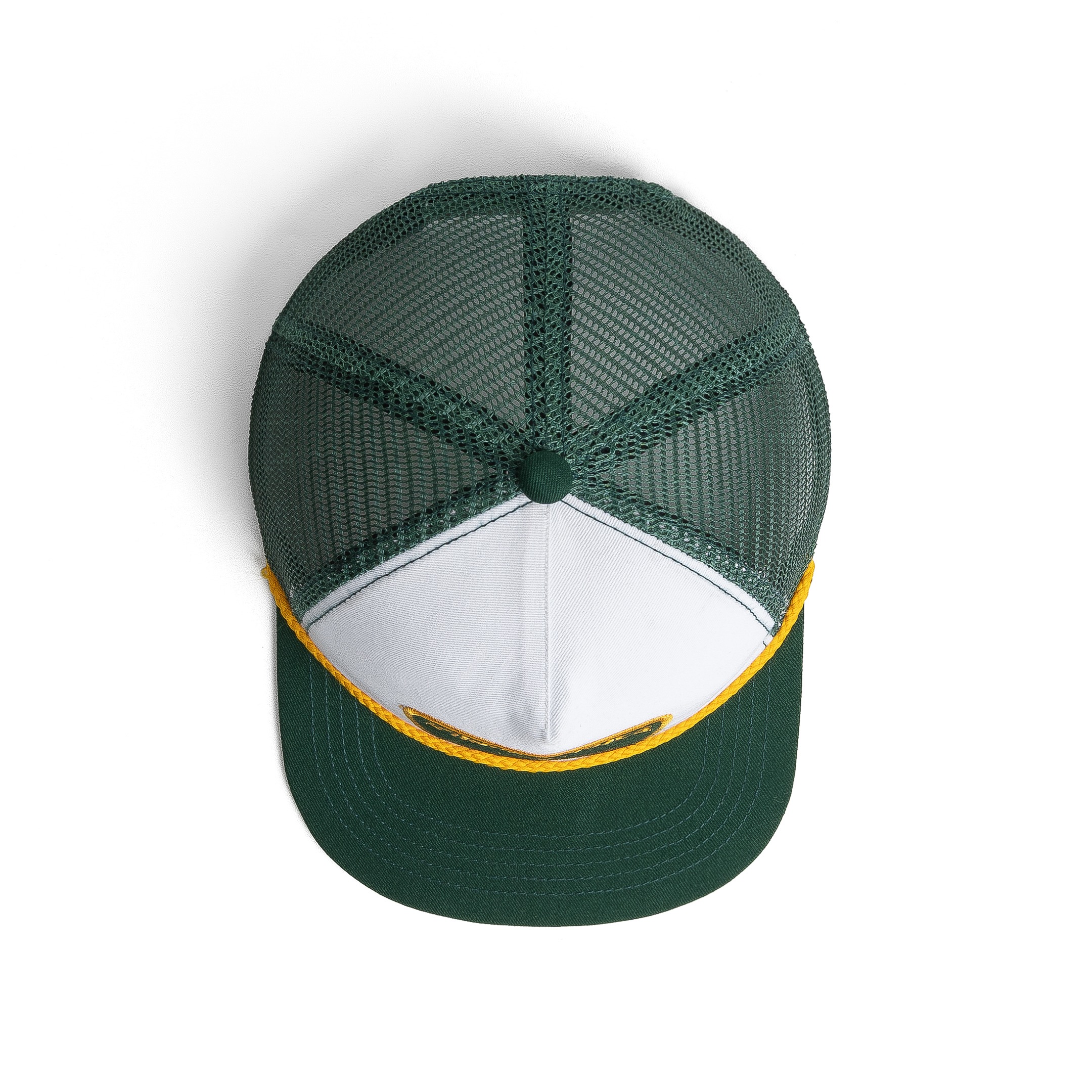 Strainwaves Worldwide Unstructured Trucker Hat Green