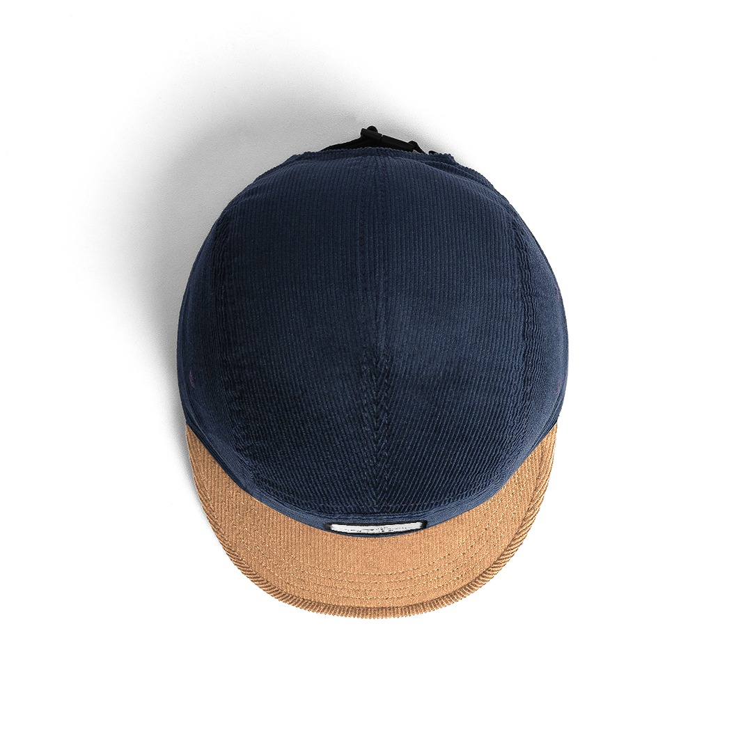 Strainwaves Beach Club 5 Panel Corduroy Twotone Brown