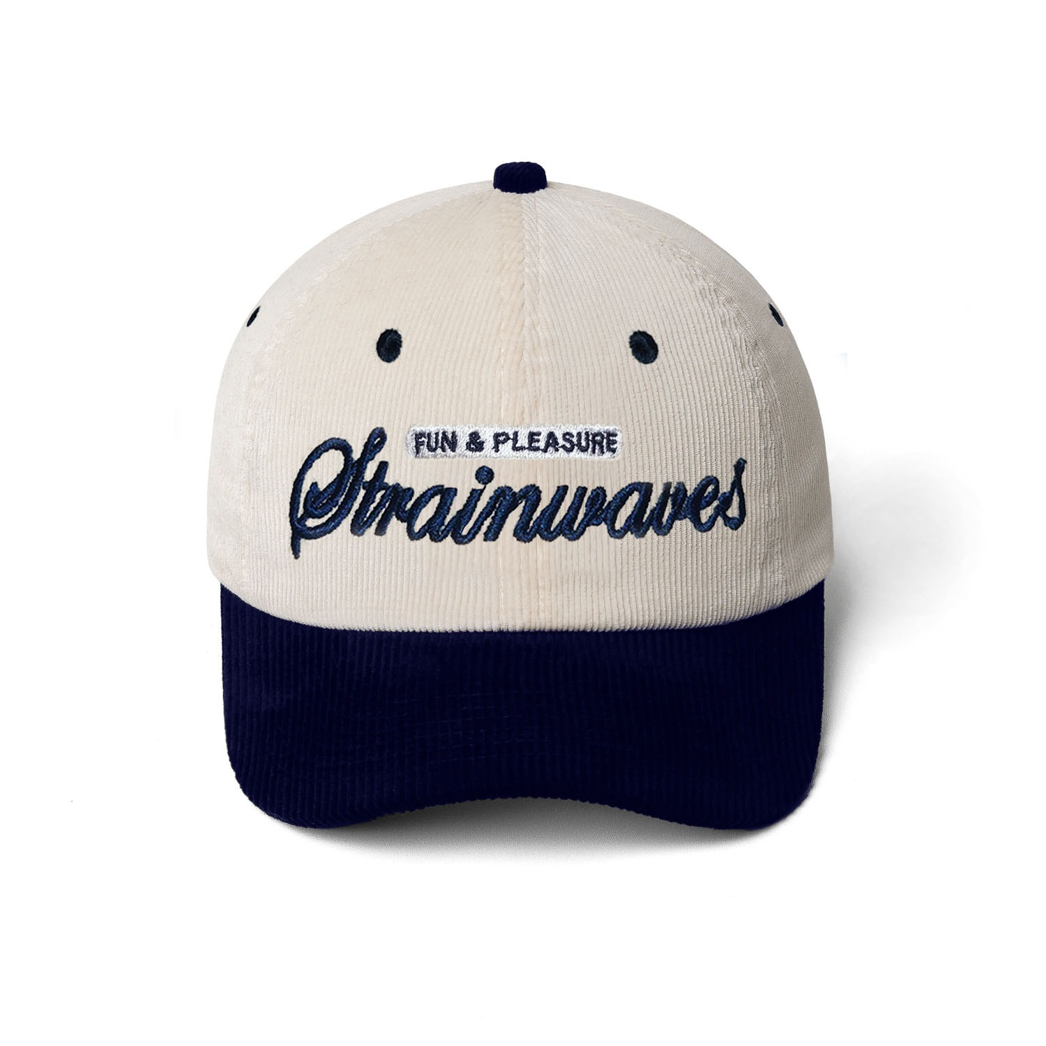 Strainwaves Topi Polocap Corduroy - Bastard Series Twotone Navy