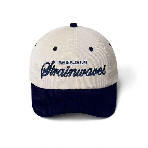 Strainwaves Topi Polocap Corduroy - Bastard Series Twotone Navy