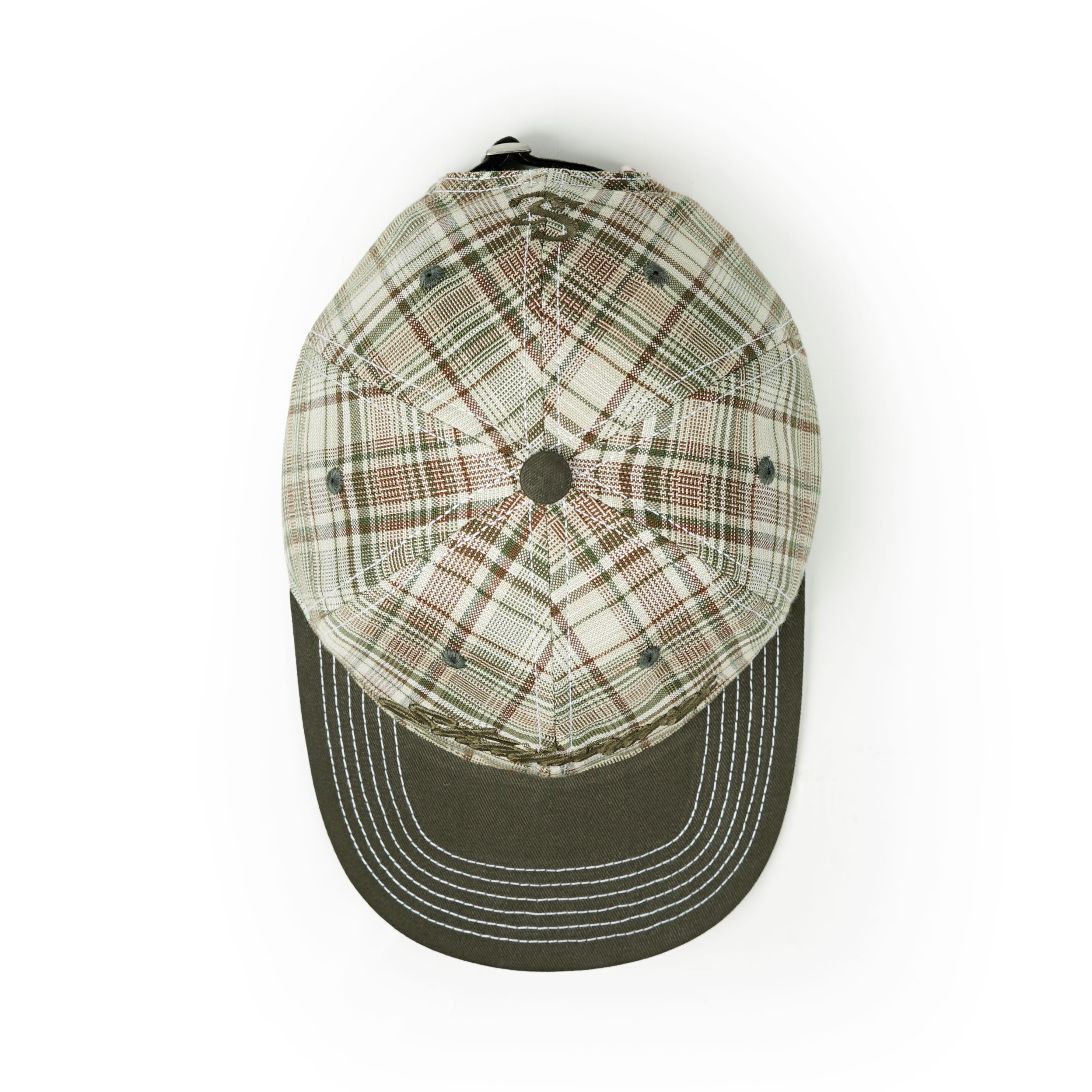 Strainwaves Shacked Capsule Collection Polocaps Plaid Twotone Army