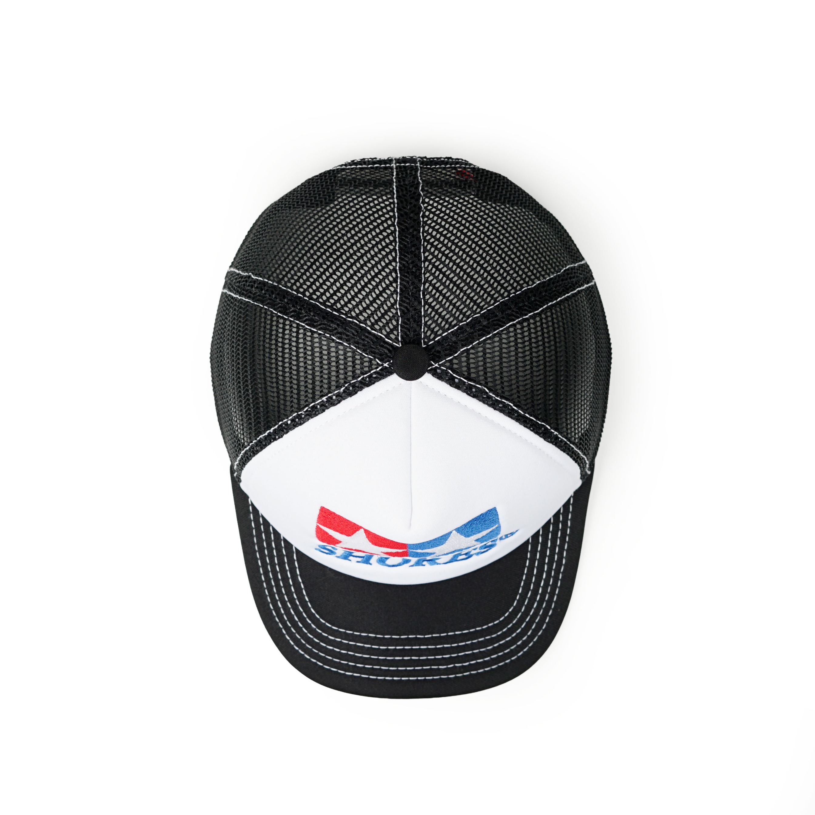 Strainwaves Trucker Hat Starboard Twotone Black