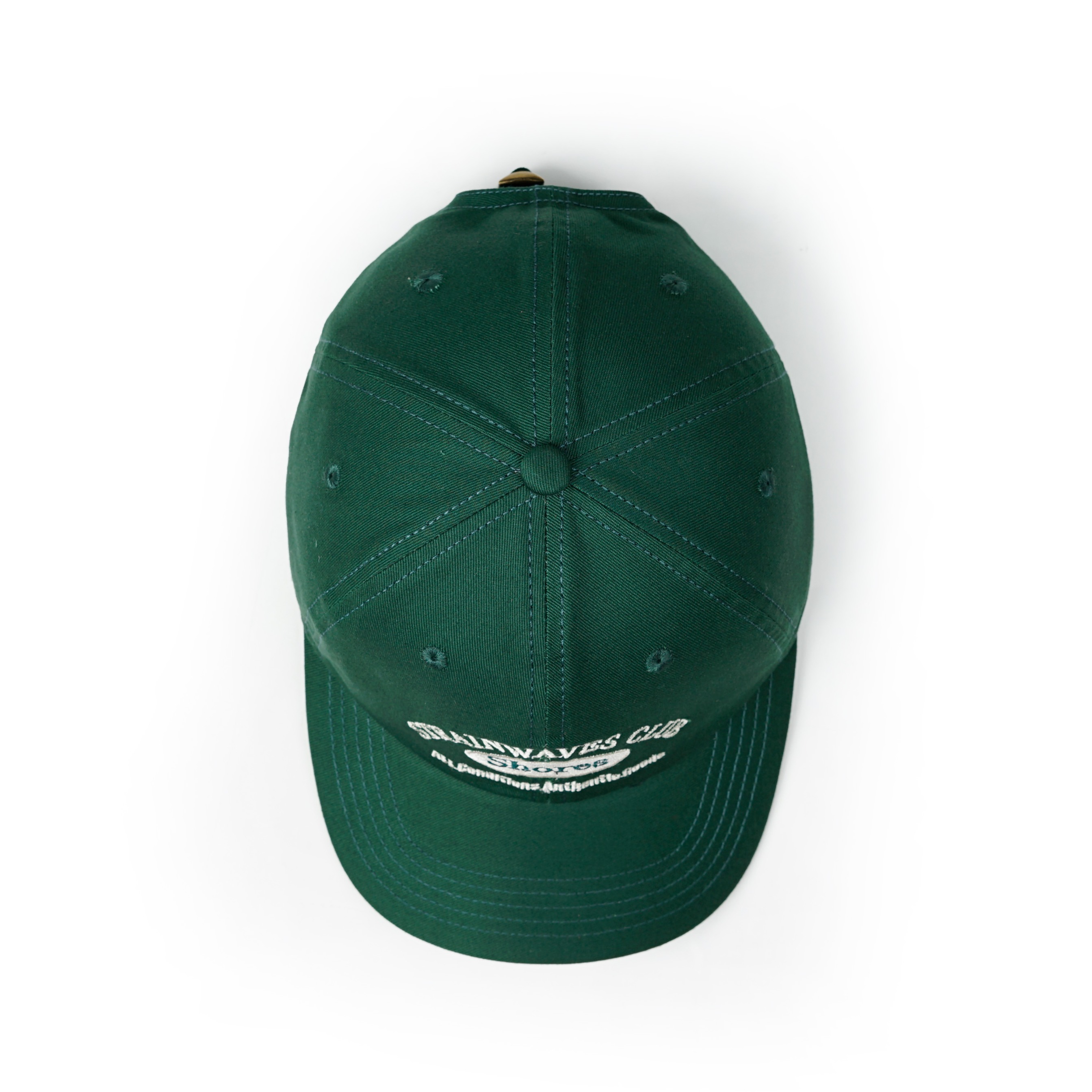 Strainwaves Authentic Polocap Cotton Twill Green