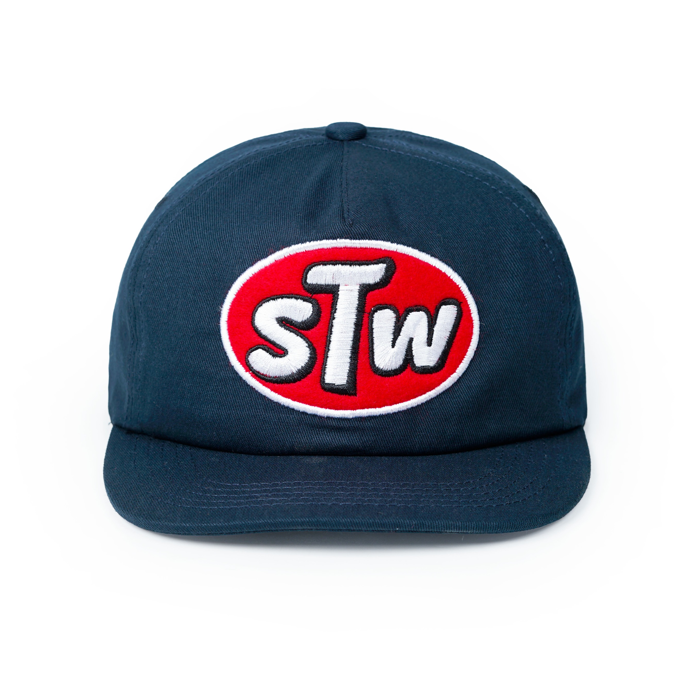 Strainwaves Bottom Turn Unstructured Cotton Twill Navy