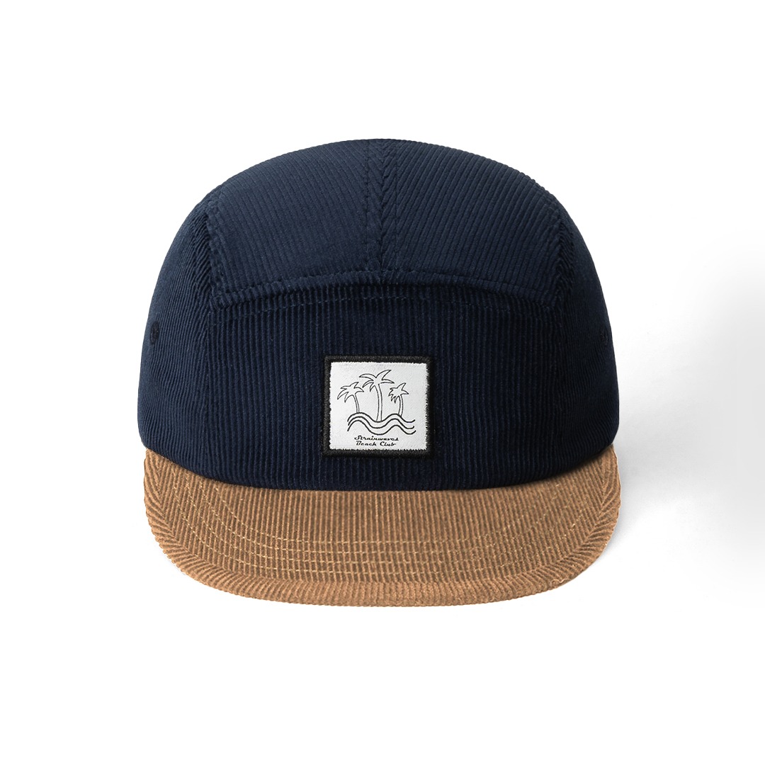 Strainwaves Beach Club 5 Panel Corduroy Twotone Brown