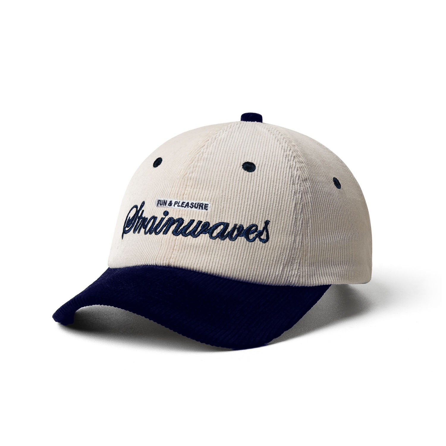 Strainwaves Topi Polocap Corduroy - Bastard Series Twotone Navy