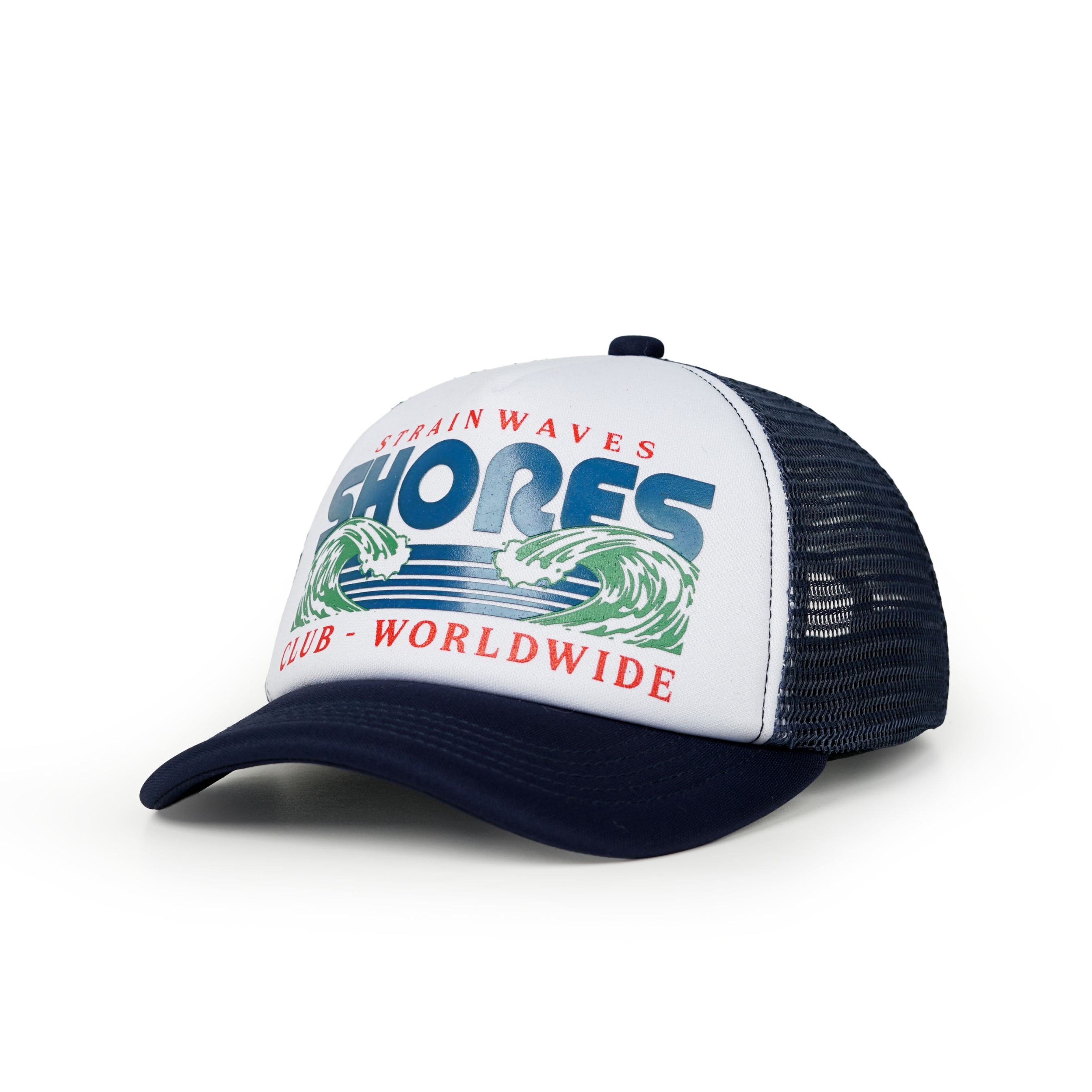 Strainwaves Trucker Hat Pacific Drift Twotone Navy