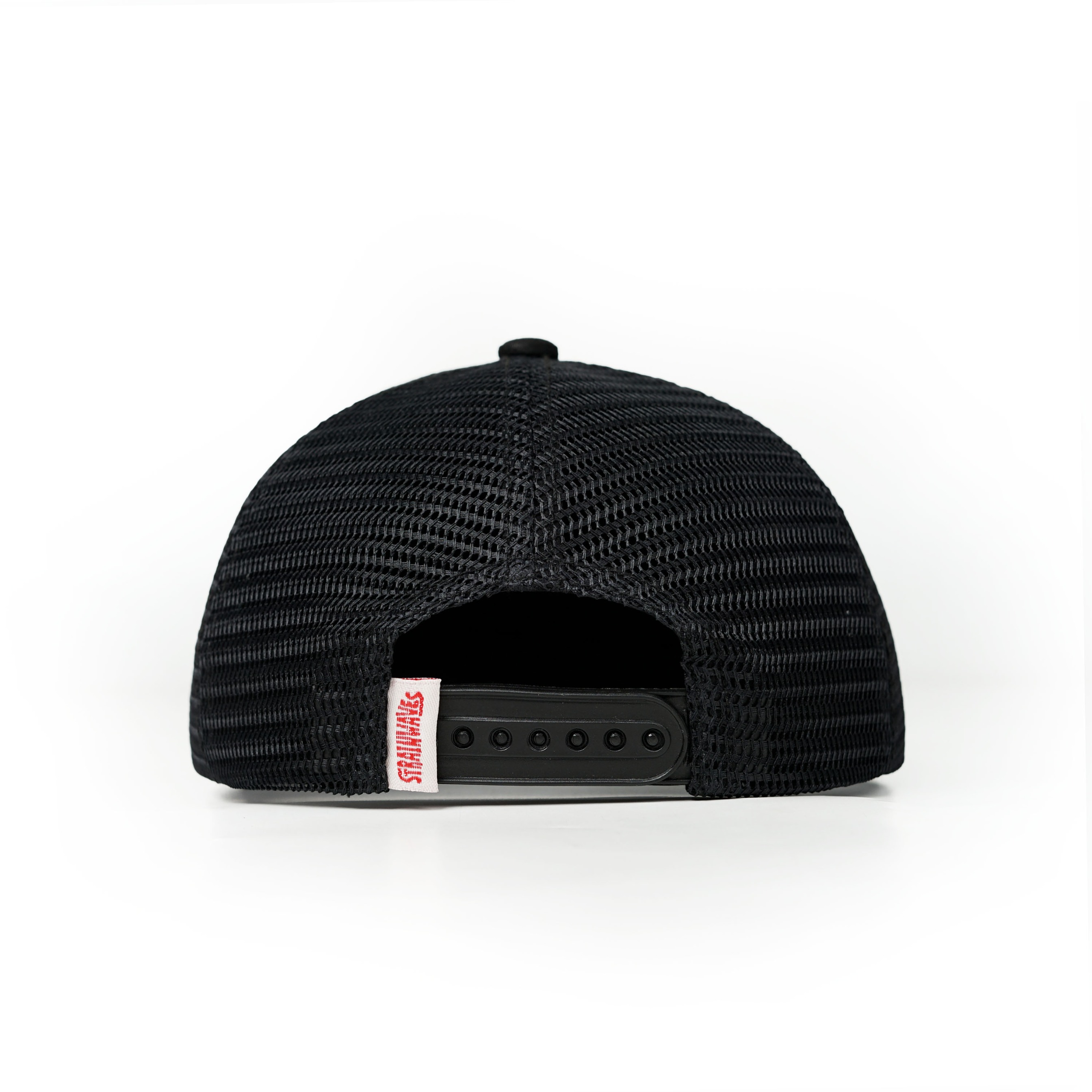 Strainwaves Shores Line up Trucker Hat Black