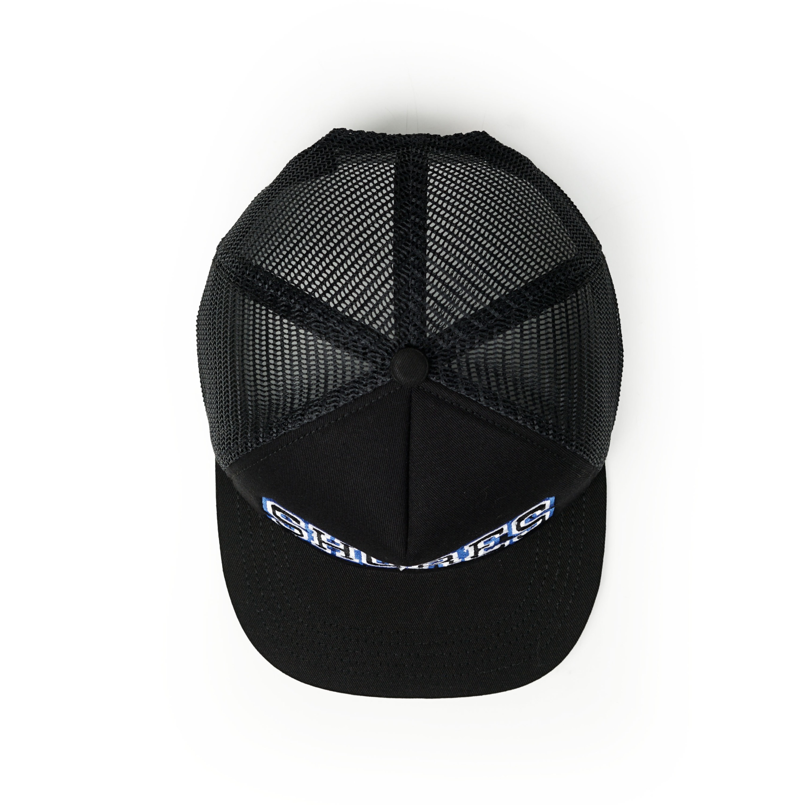 Strainwaves Shores Line up Trucker Hat Black