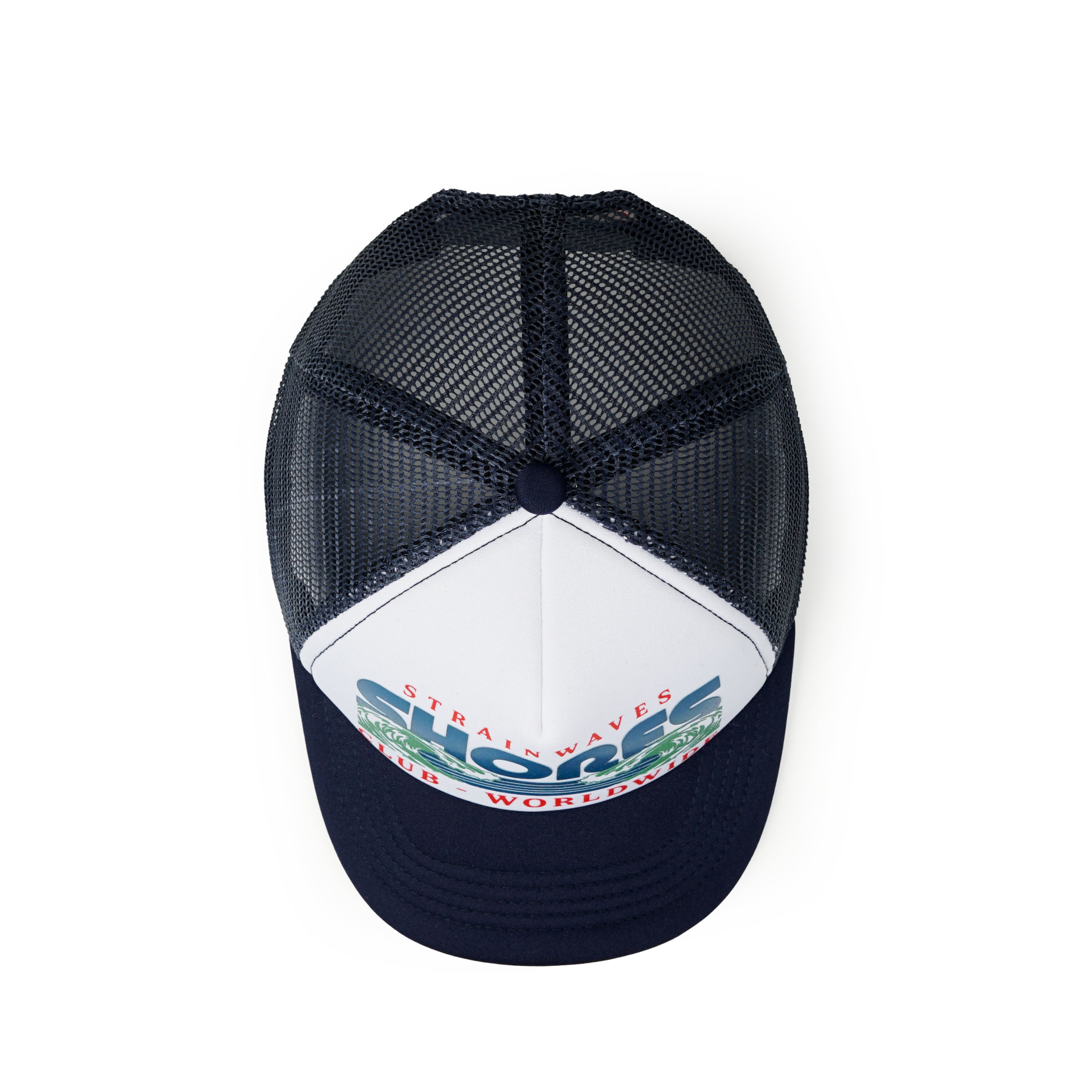 Strainwaves Trucker Hat Pacific Drift Twotone Navy
