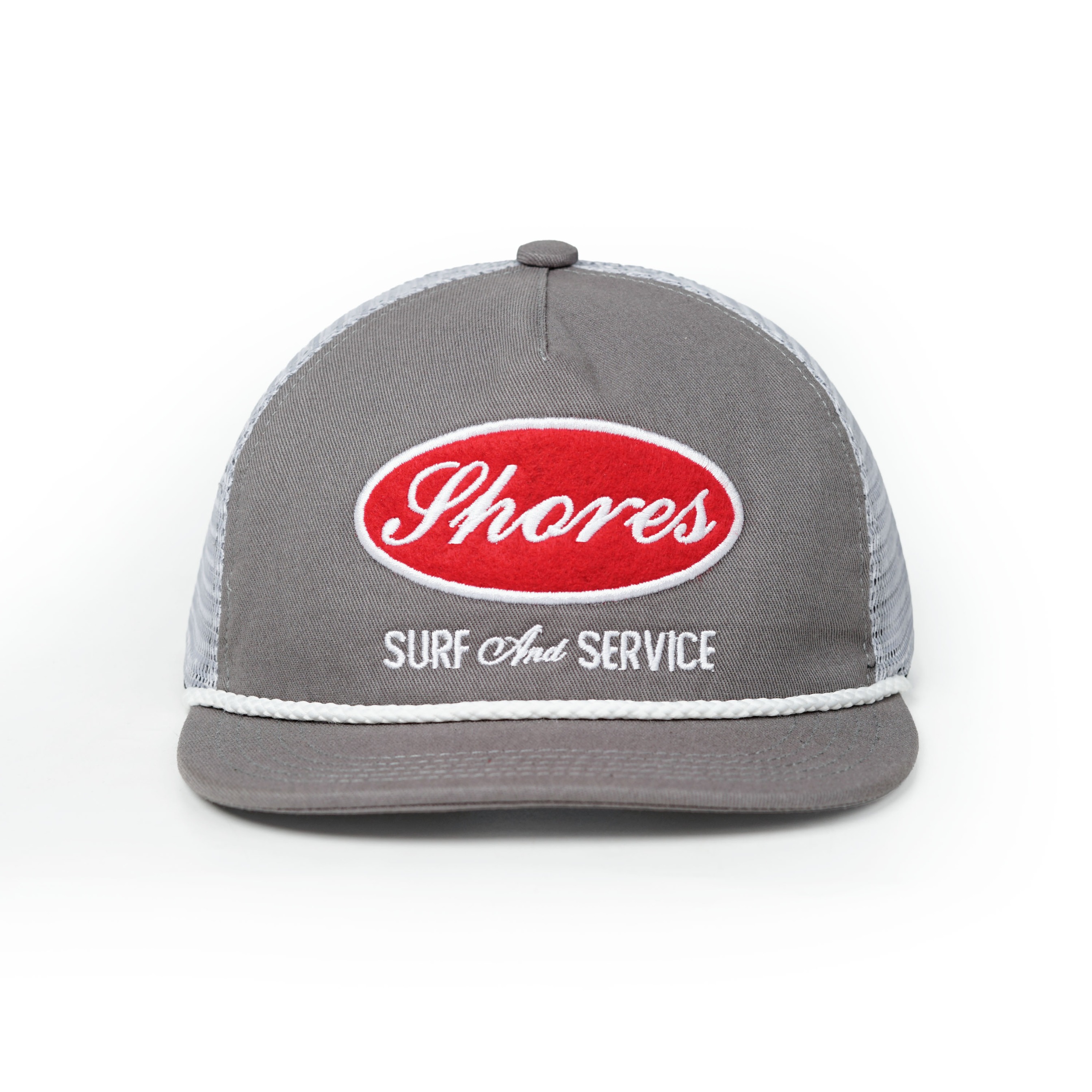 Strainwaves Shaka Trucker Hat Grey
