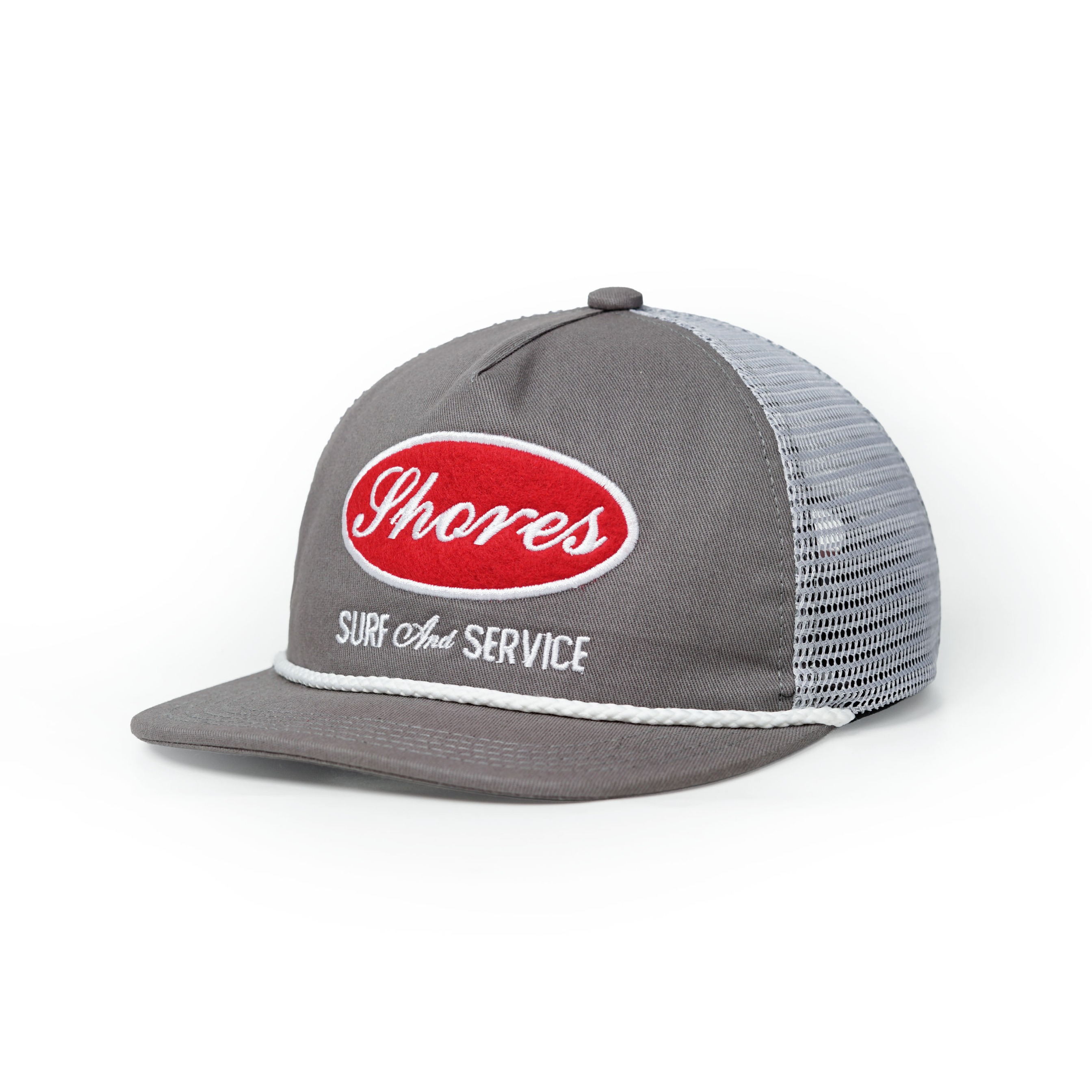 Strainwaves Shaka Trucker Hat Grey