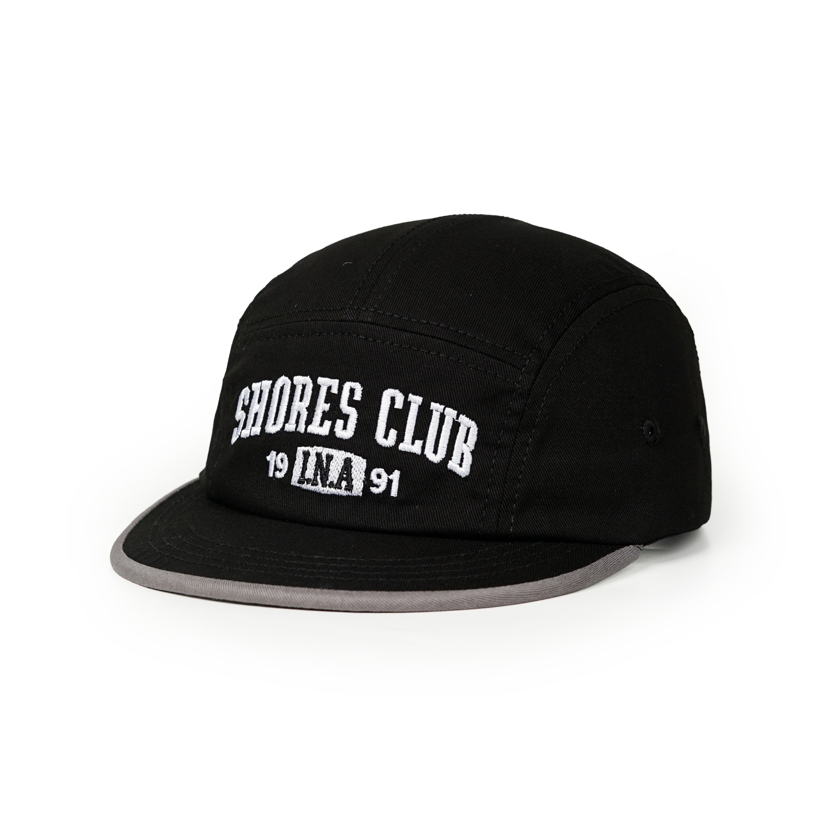 Strainwaves 5 Panel Coastal Crew