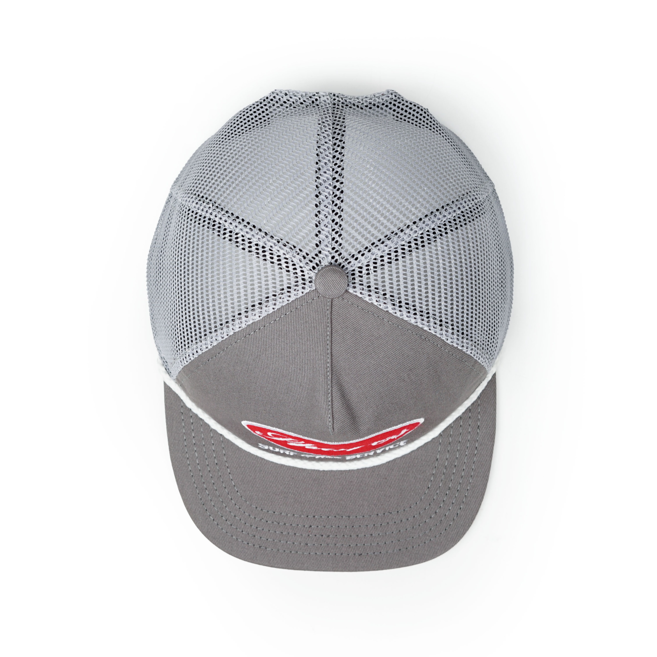 Strainwaves Shaka Trucker Hat Grey