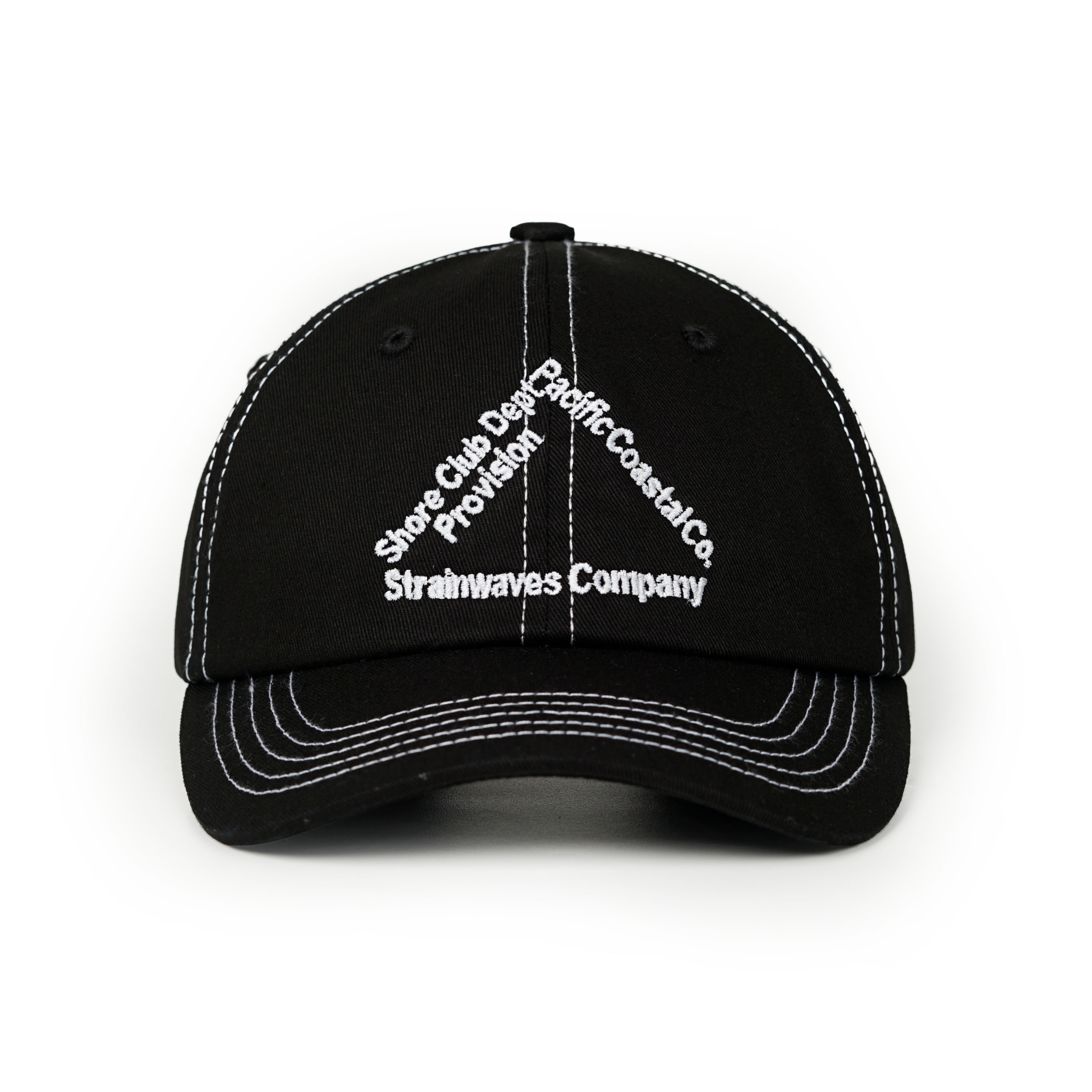 Strainwaves Polocaps Dockside Stitch Black