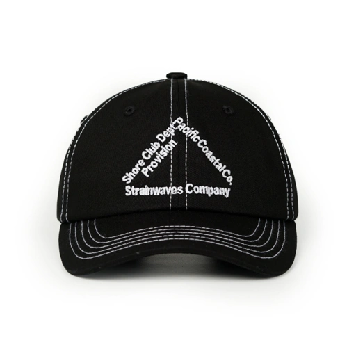Strainwaves Polocaps Dockside Stitch Black