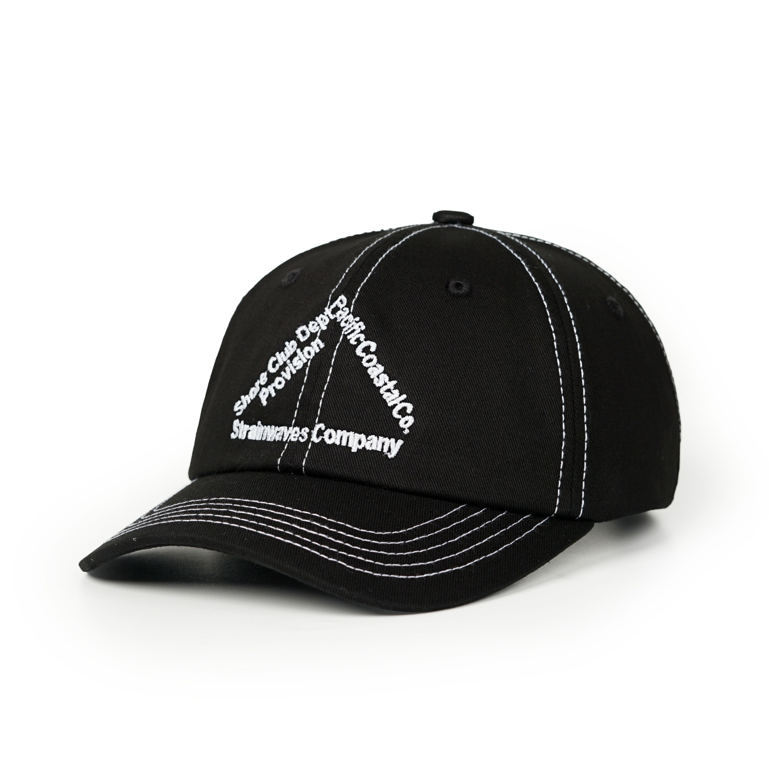 Strainwaves Polocaps Dockside Stitch Black