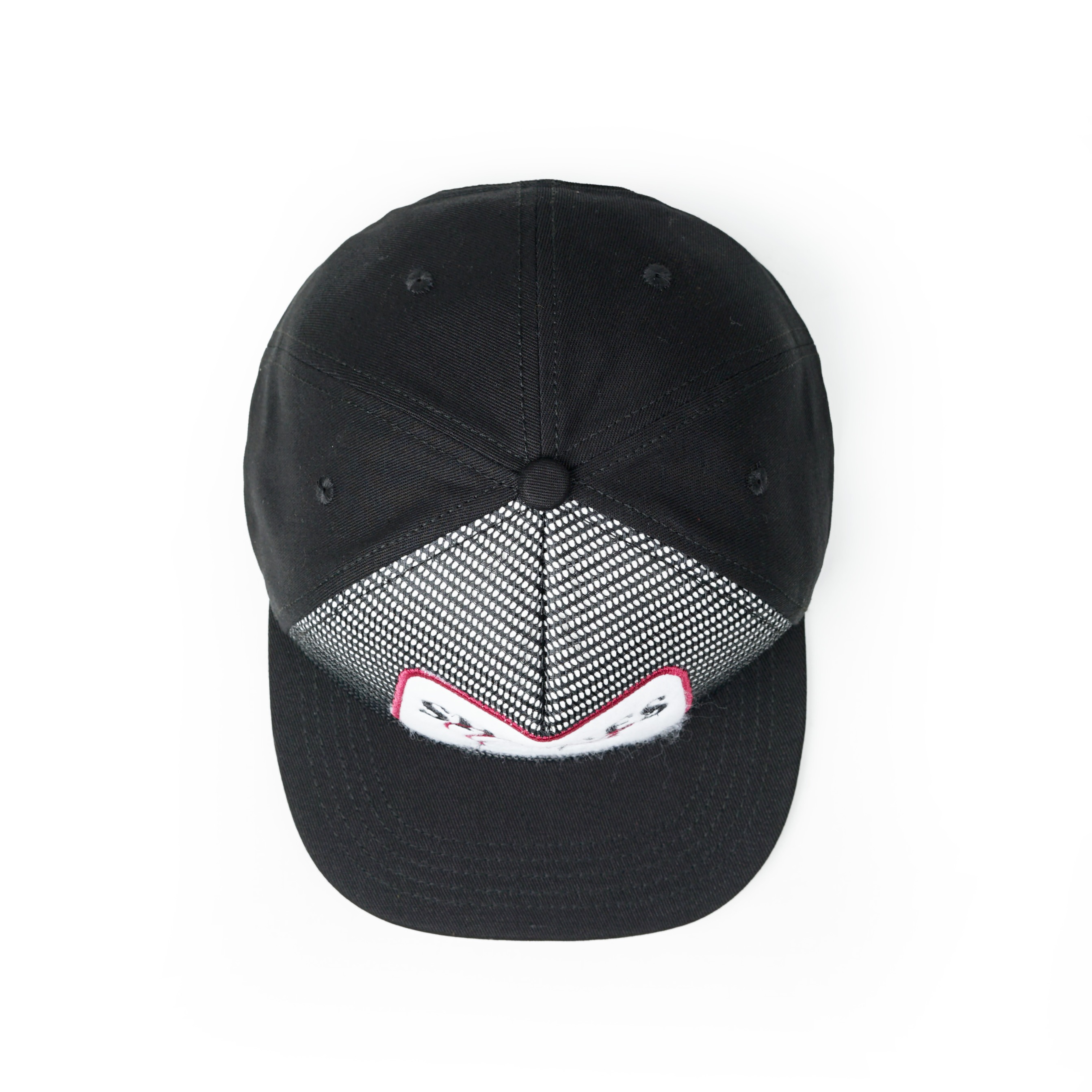 Strainwaves Twin Fin Unstructured Cotton Twill Black