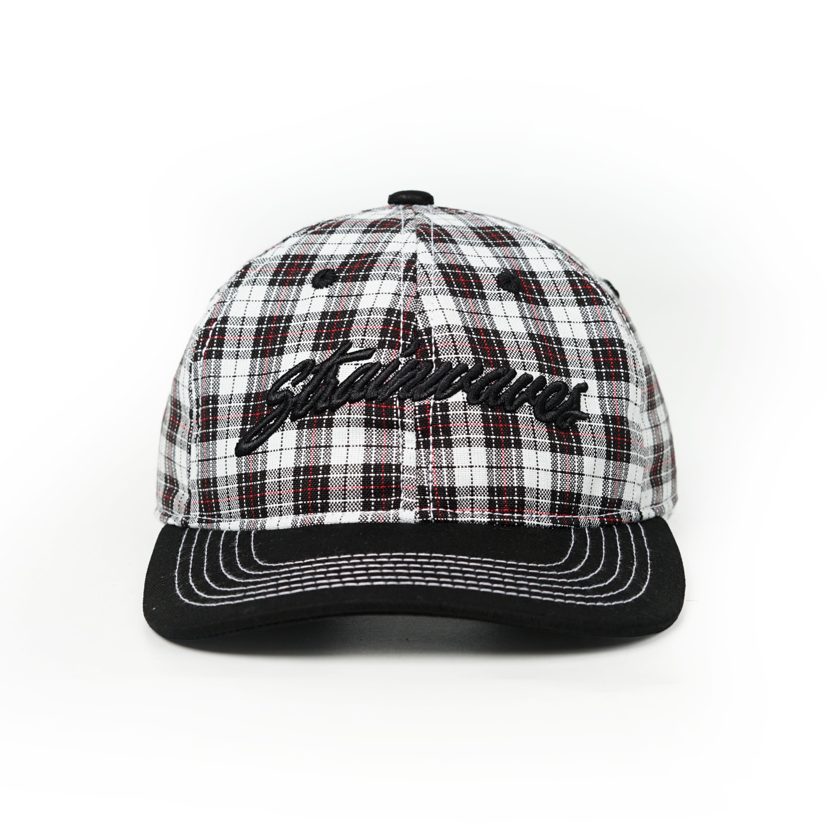 Strainwaves Narrabeen Capsule Collection Polocaps Plaid Twotone Black