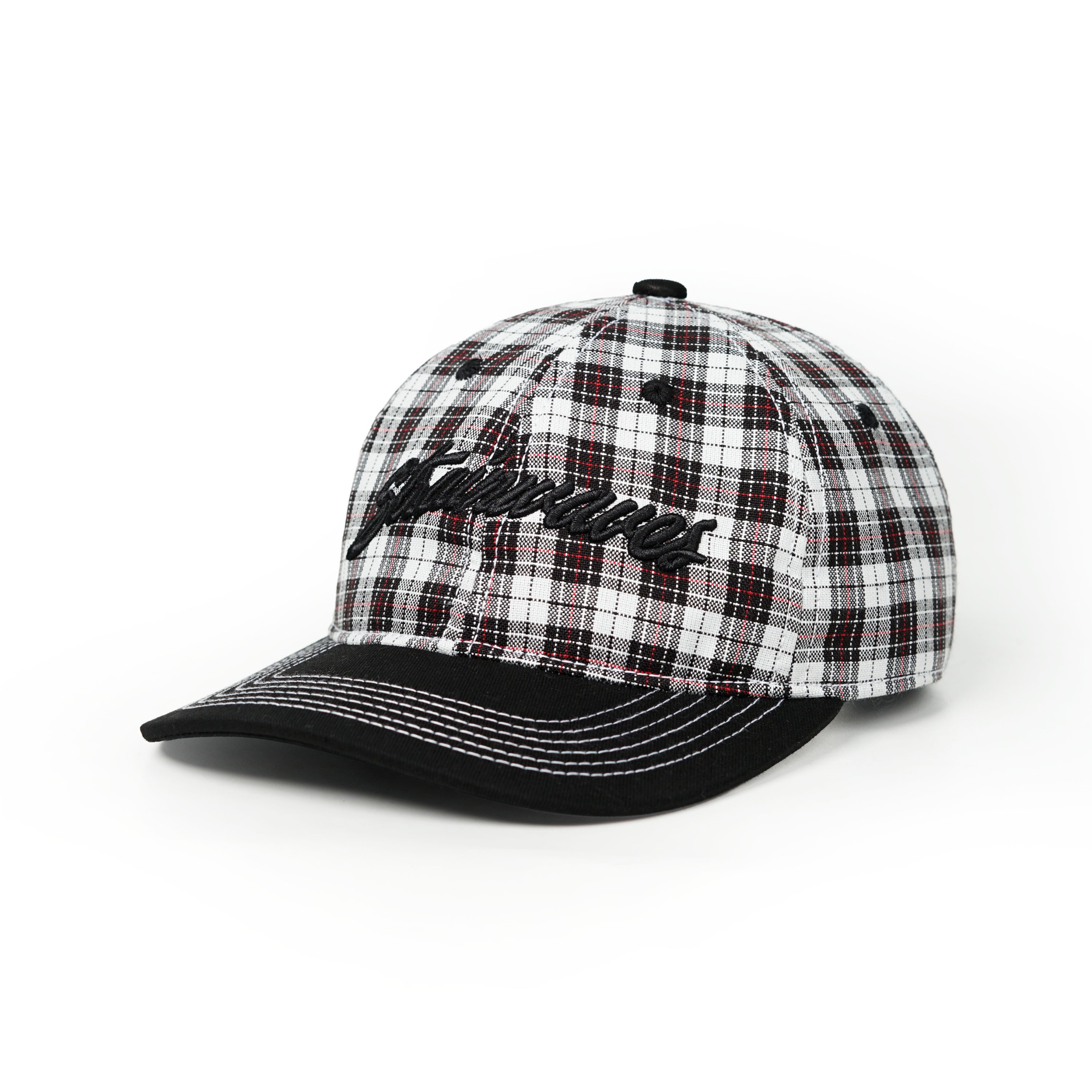 Strainwaves Narrabeen Capsule Collection Polocaps Plaid Twotone Black