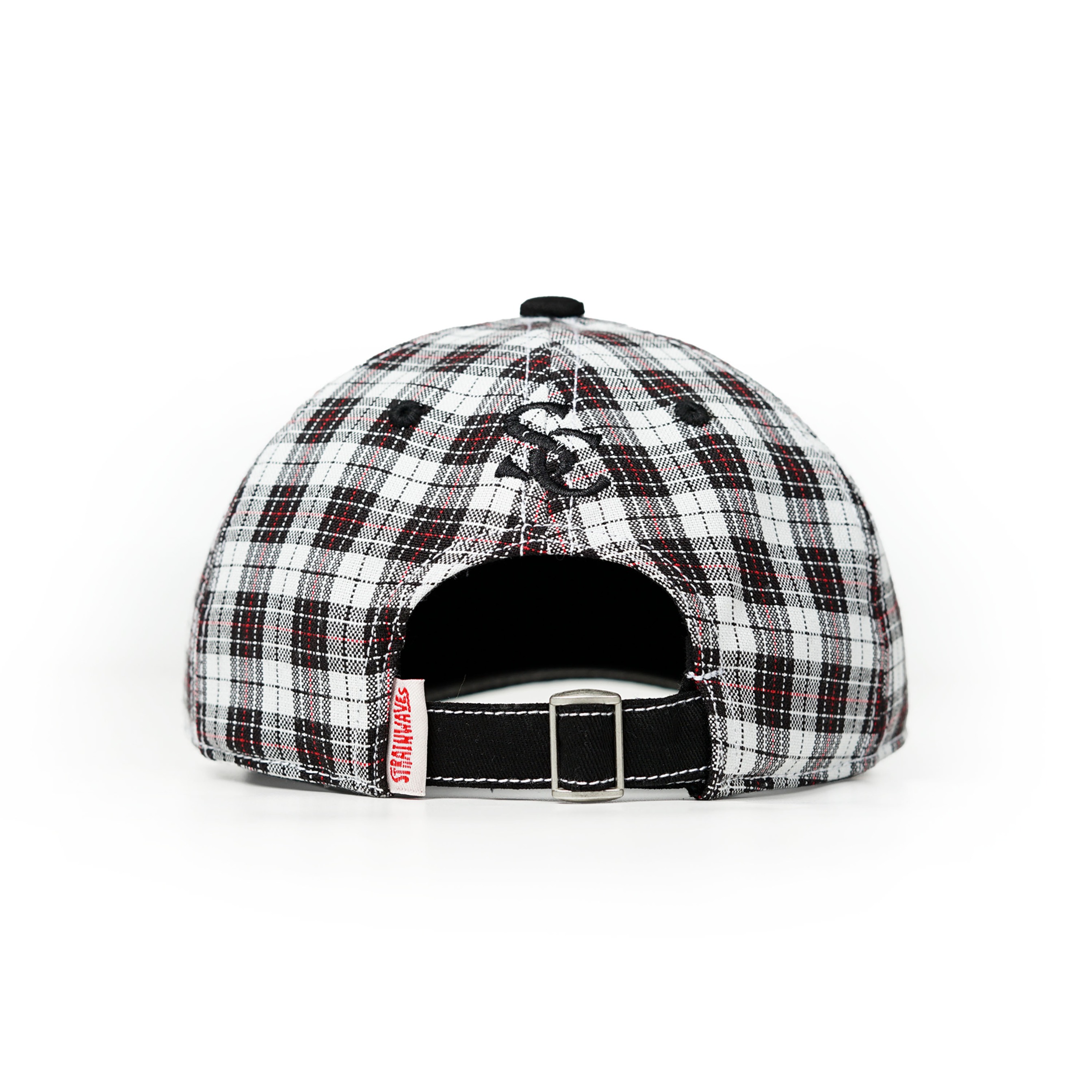 Strainwaves Narrabeen Capsule Collection Polocaps Plaid Twotone Black