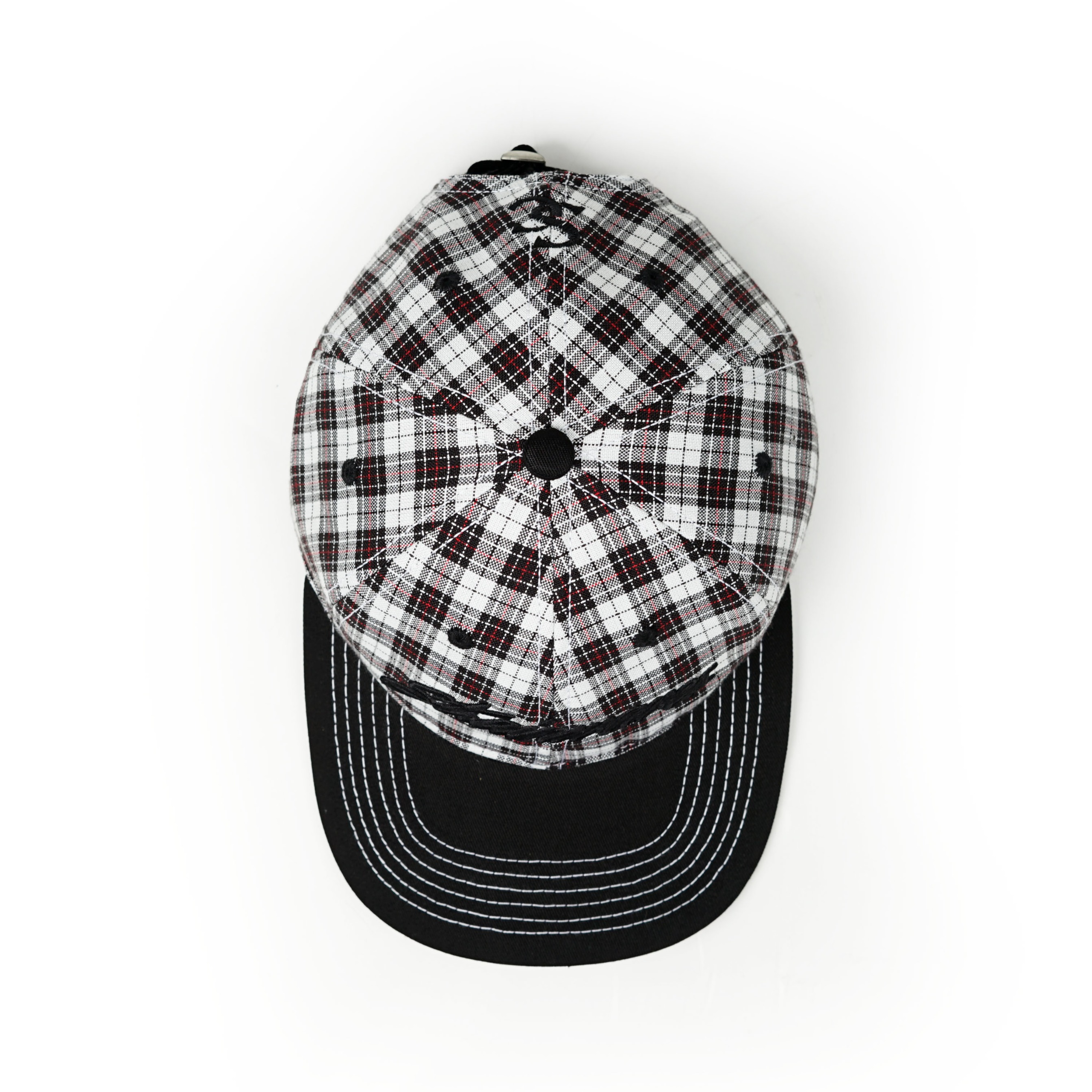 Strainwaves Narrabeen Capsule Collection Polocaps Plaid Twotone Black
