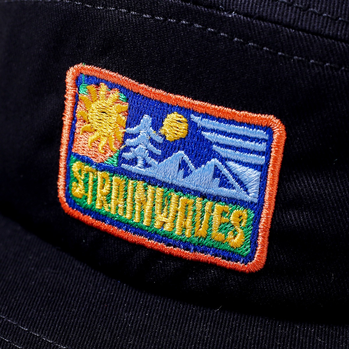 Strainwaves Sunrise 5 Panel Black