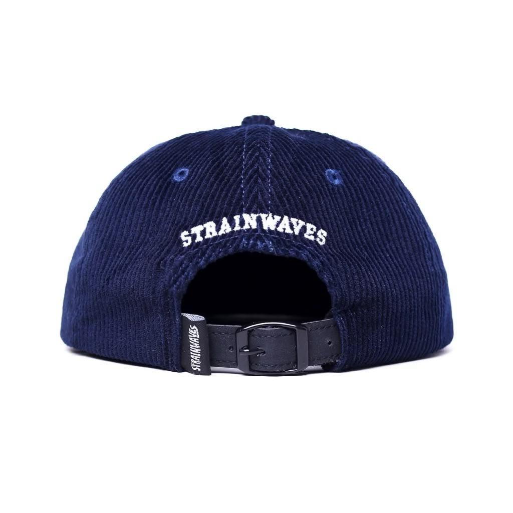 Strainwaves Catch The Waves Unstructured Corduroy Navy