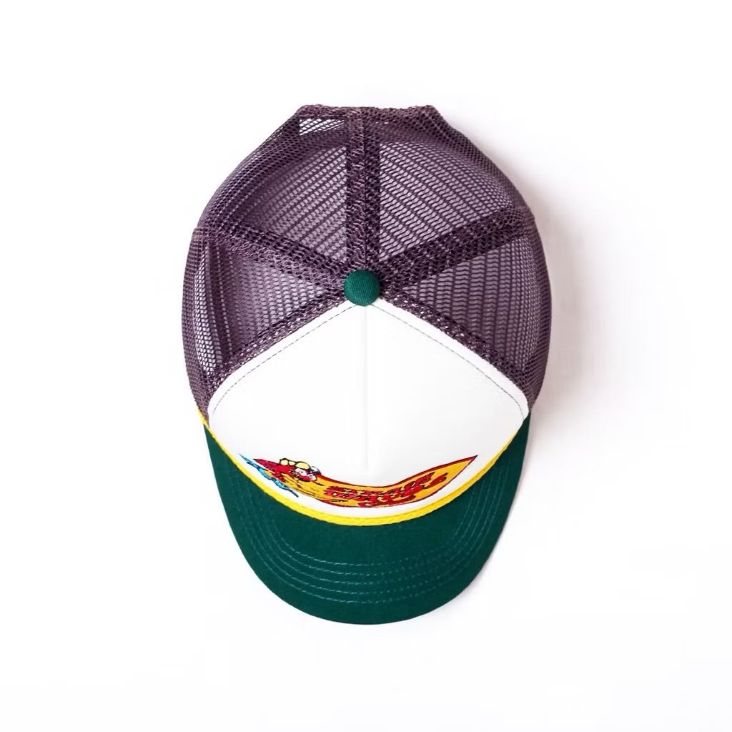 Strainwaves Shrimp Trucker Hat Threetone