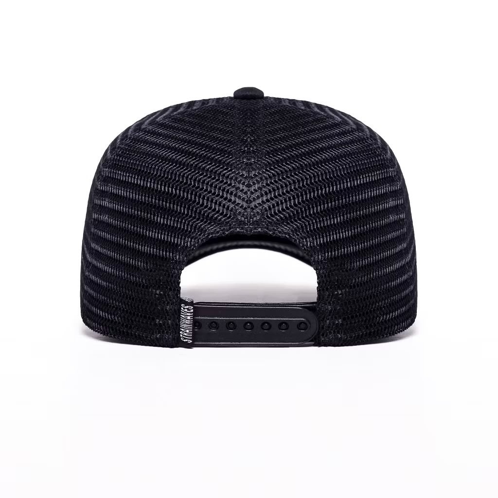 Strainwaves Good & Chill Trucker Hat Twotone Black