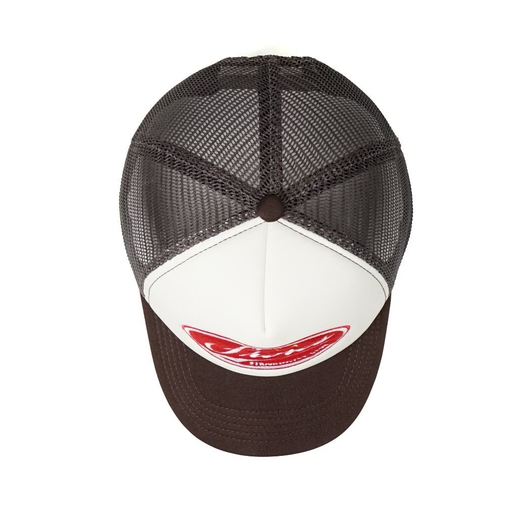 Strainwaves Shores Trucker Hat Twotone Brown