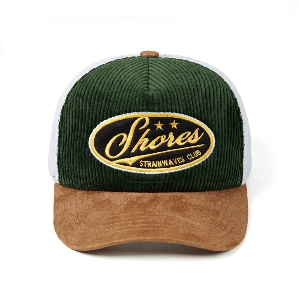 Strainwaves Shores Trucker Hat Threetone