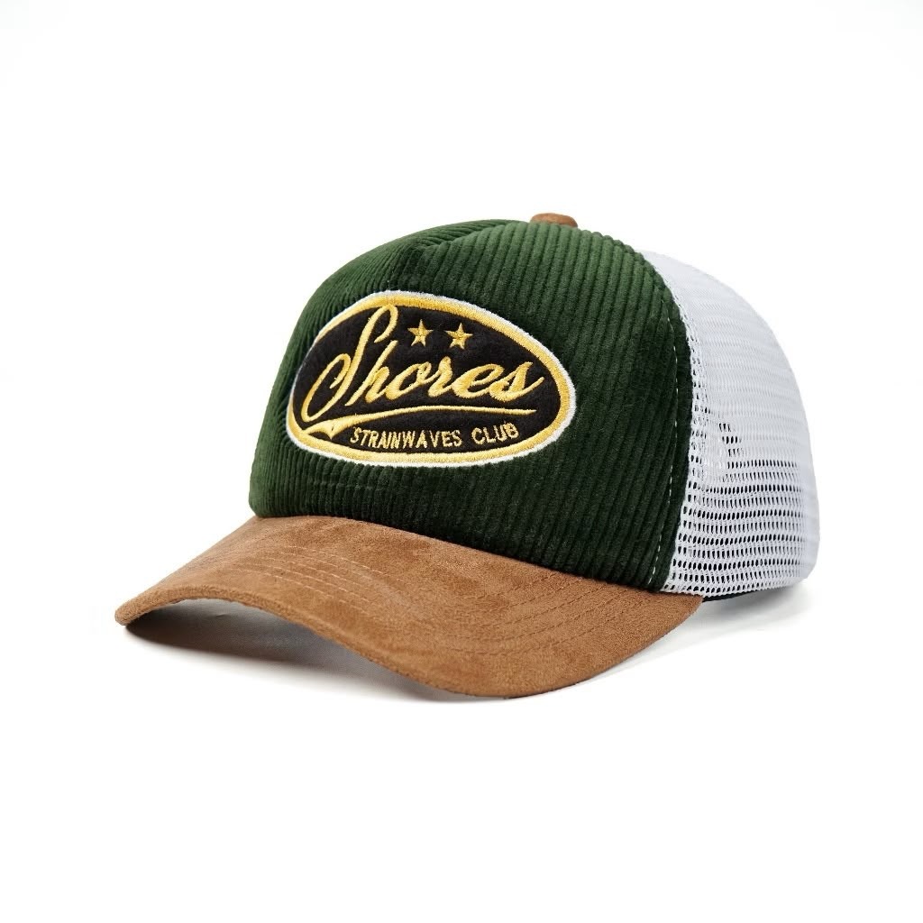 Strainwaves Shores Trucker Hat Threetone