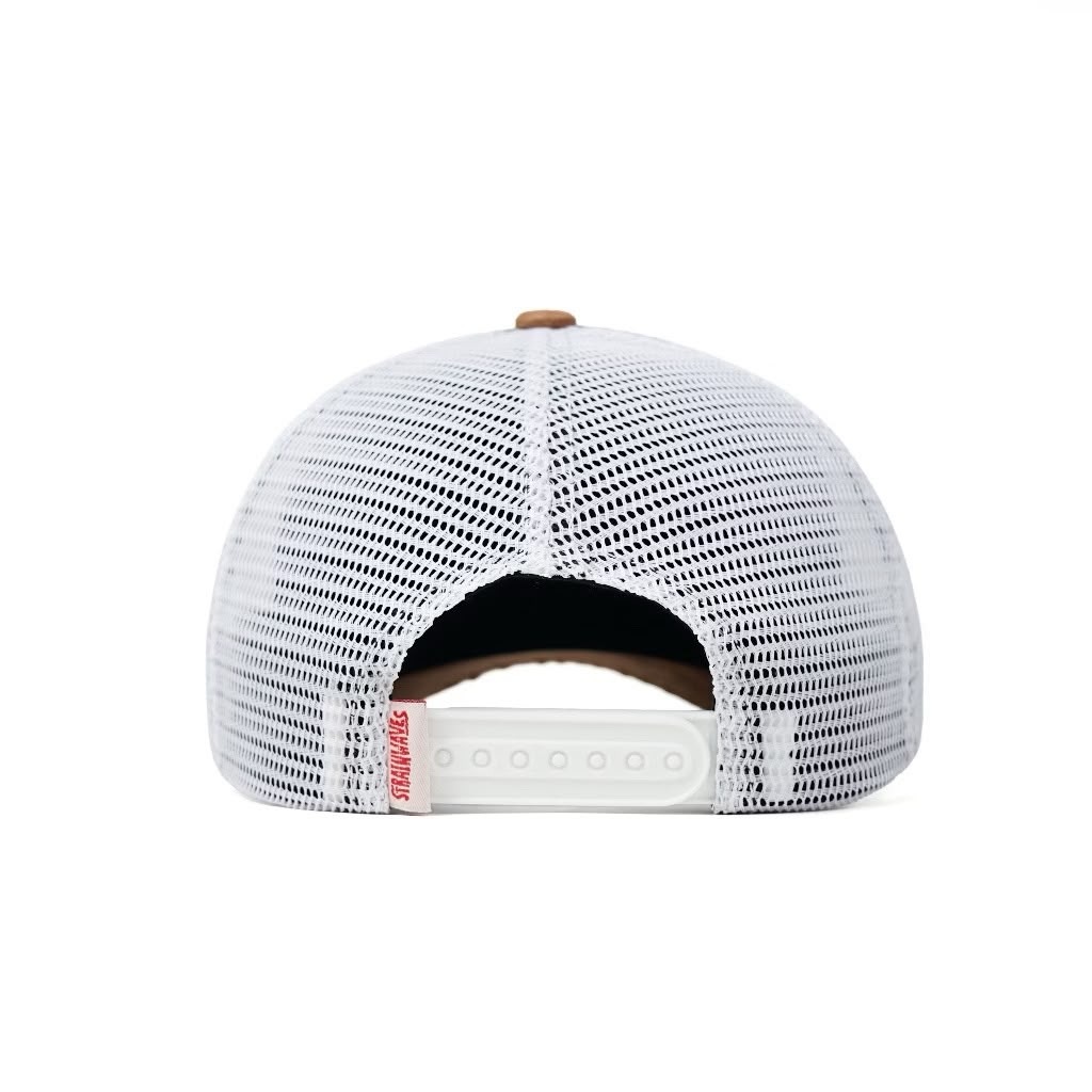 Strainwaves Shores Trucker Hat Threetone