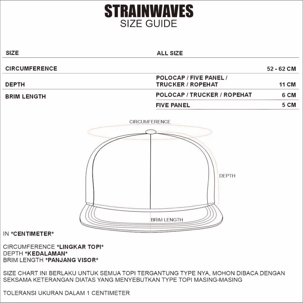 Strainwaves Hickory White 6 Panel